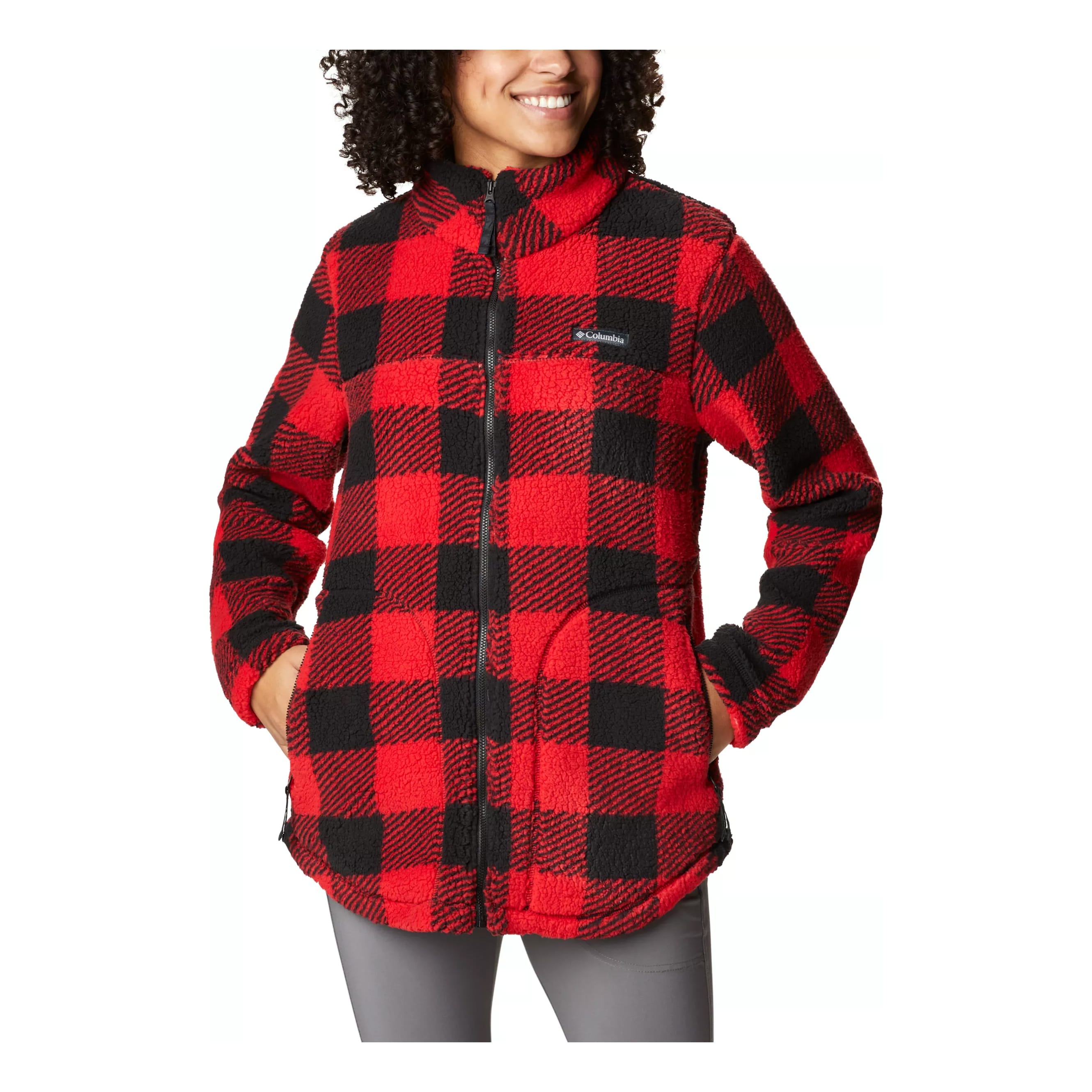 lumberjack fleece jacket womens