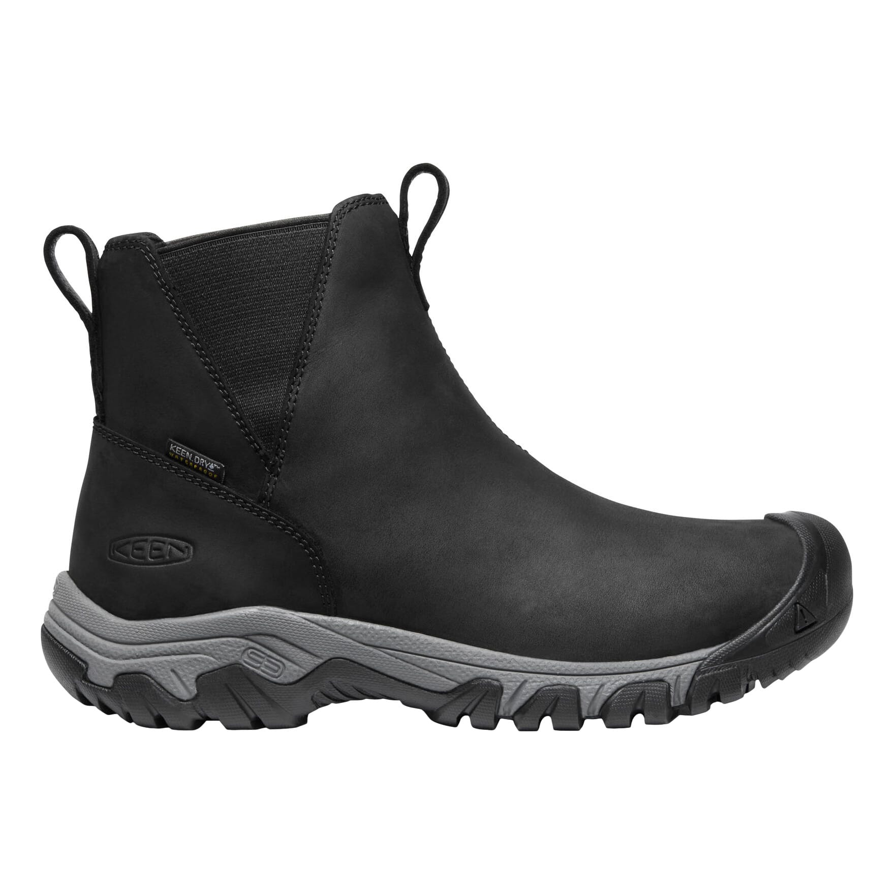 greta black chelsea boots