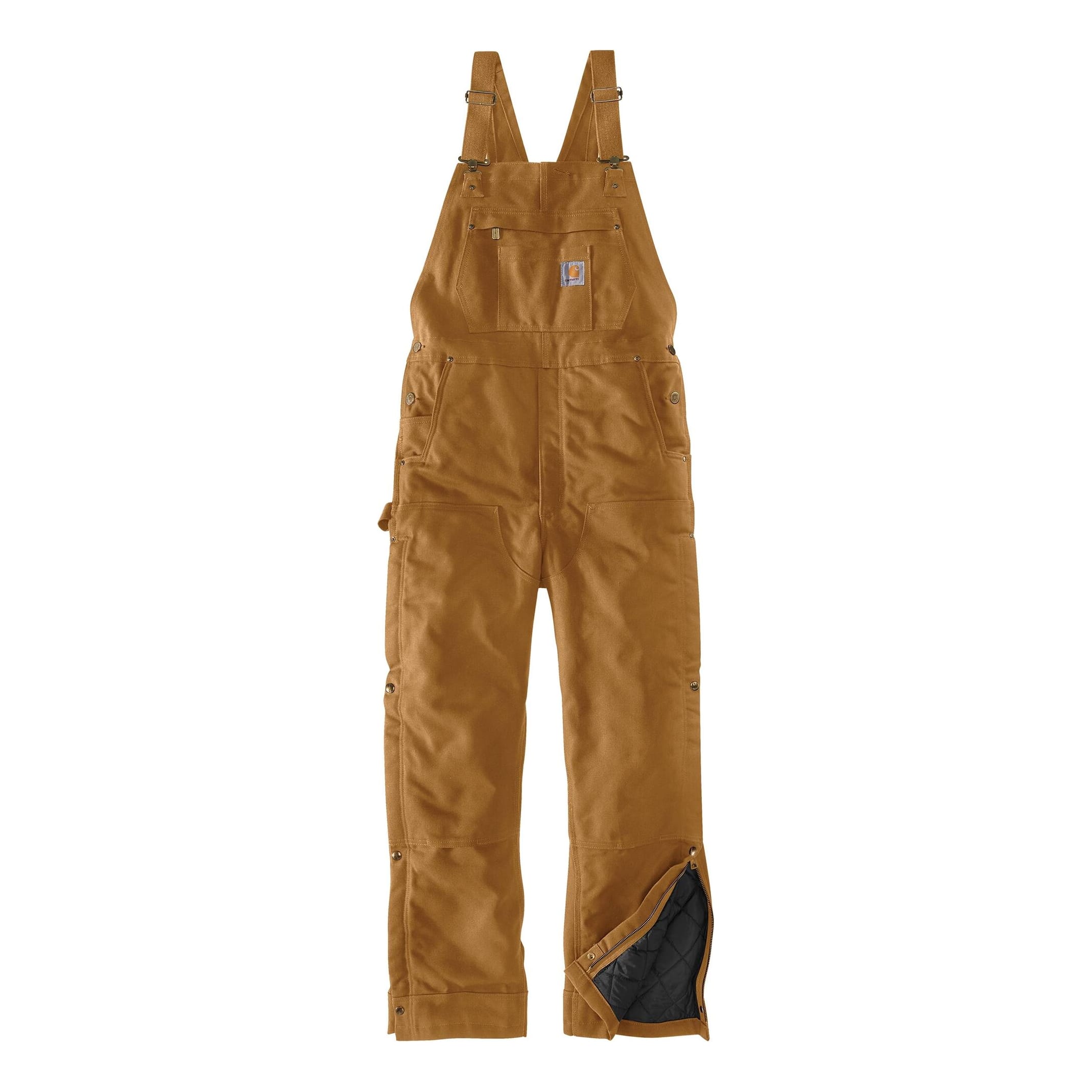 Carhartt® Men’s Loose Fit Firm Duck Insulated Bib Overall Cabela's Canada