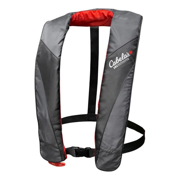 Cabela’s® Essential 24 Auto/Manual Inflatable Life Vest | Cabela's Canada