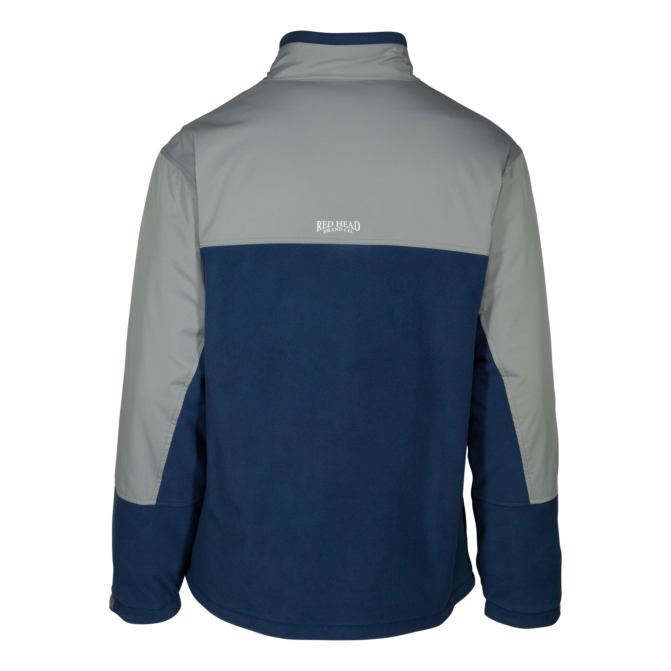 RedHead® Men’s Insulated Fleece Jacket - Grey/Navy - back