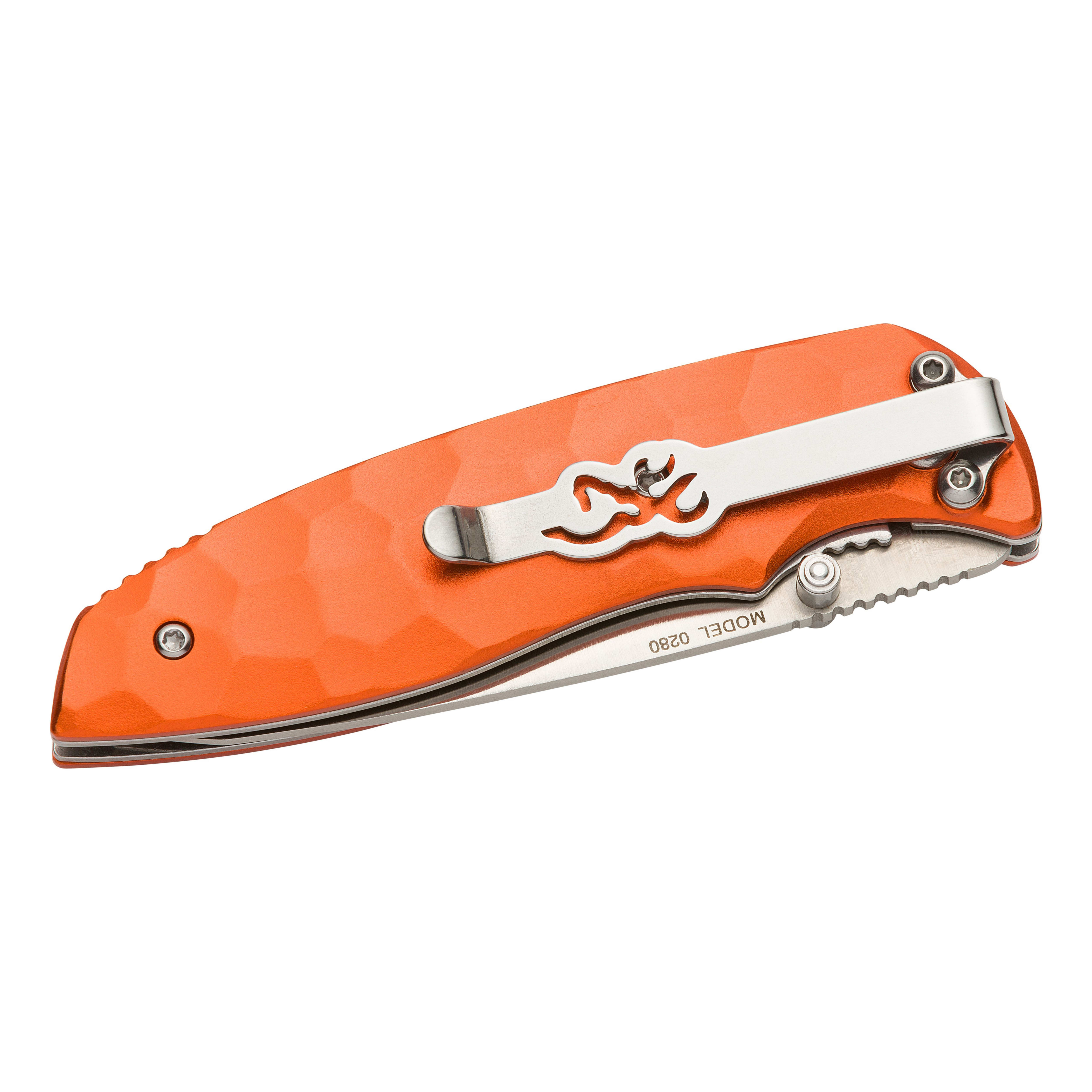 Browning® Ice Storm Folding Knife - Orange