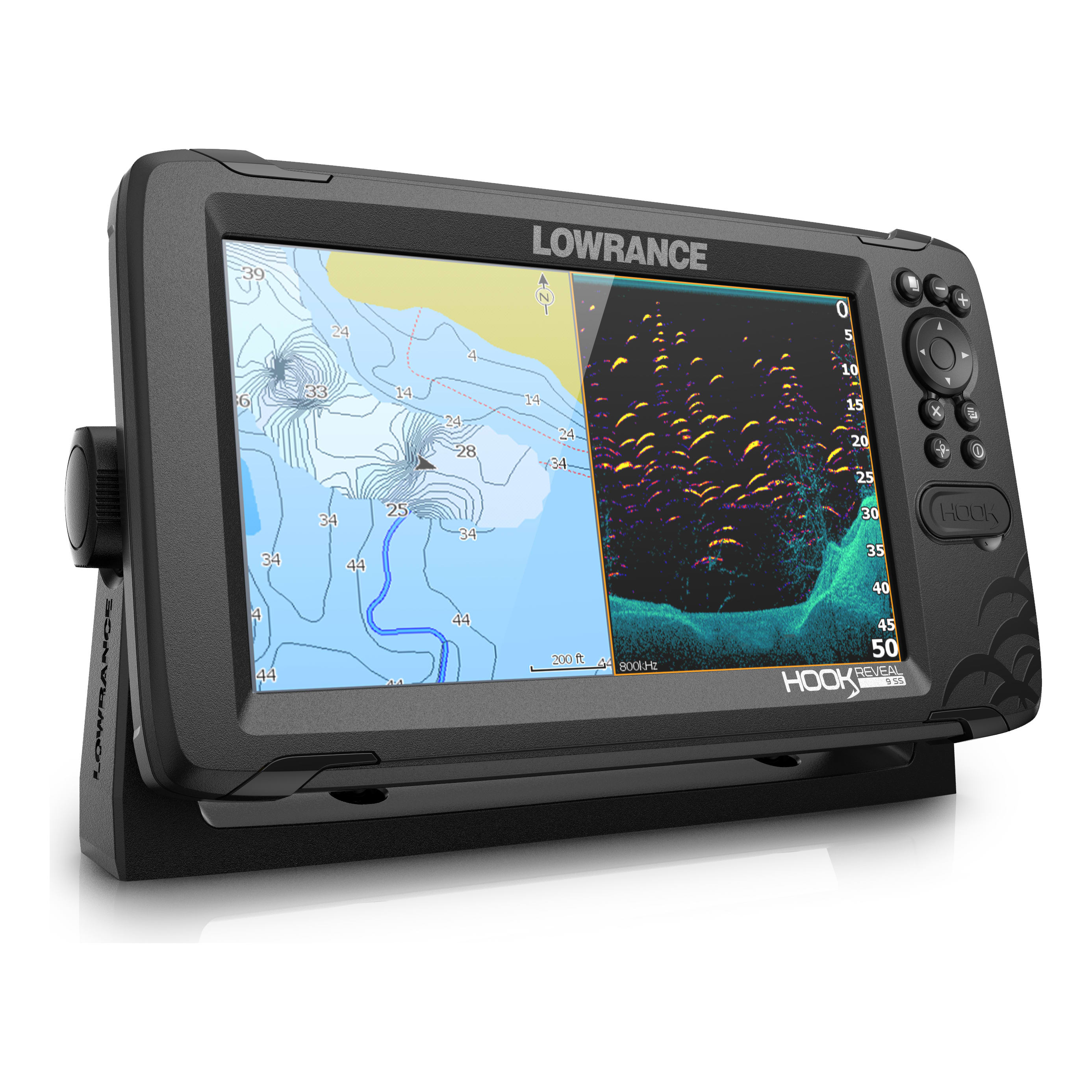 echosonda lowrance hook reveal 9 tripleshot
