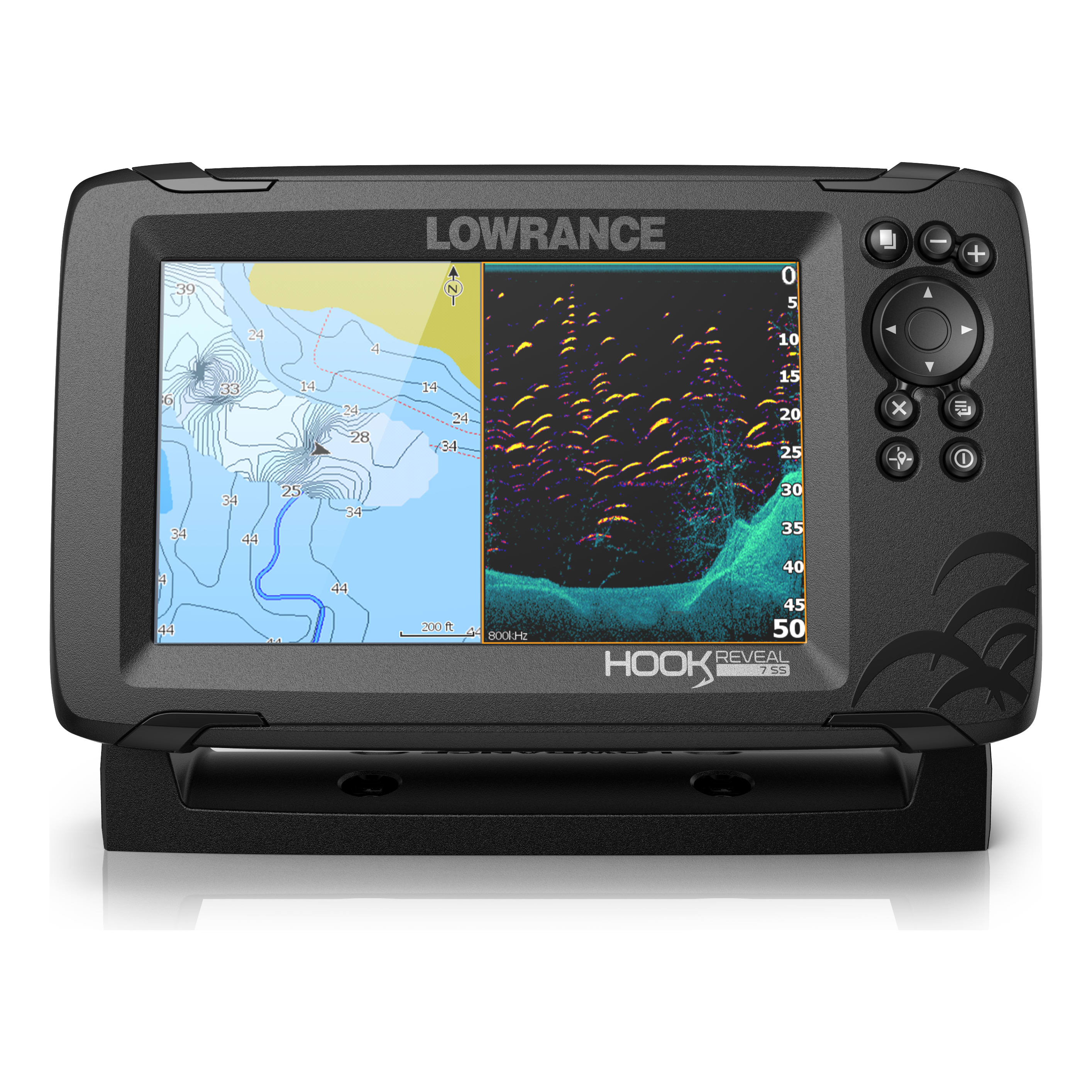 Lowrance® HOOK Reveal™ 7 SplitShot with C-MAP Contour+ | Cabela's Canada