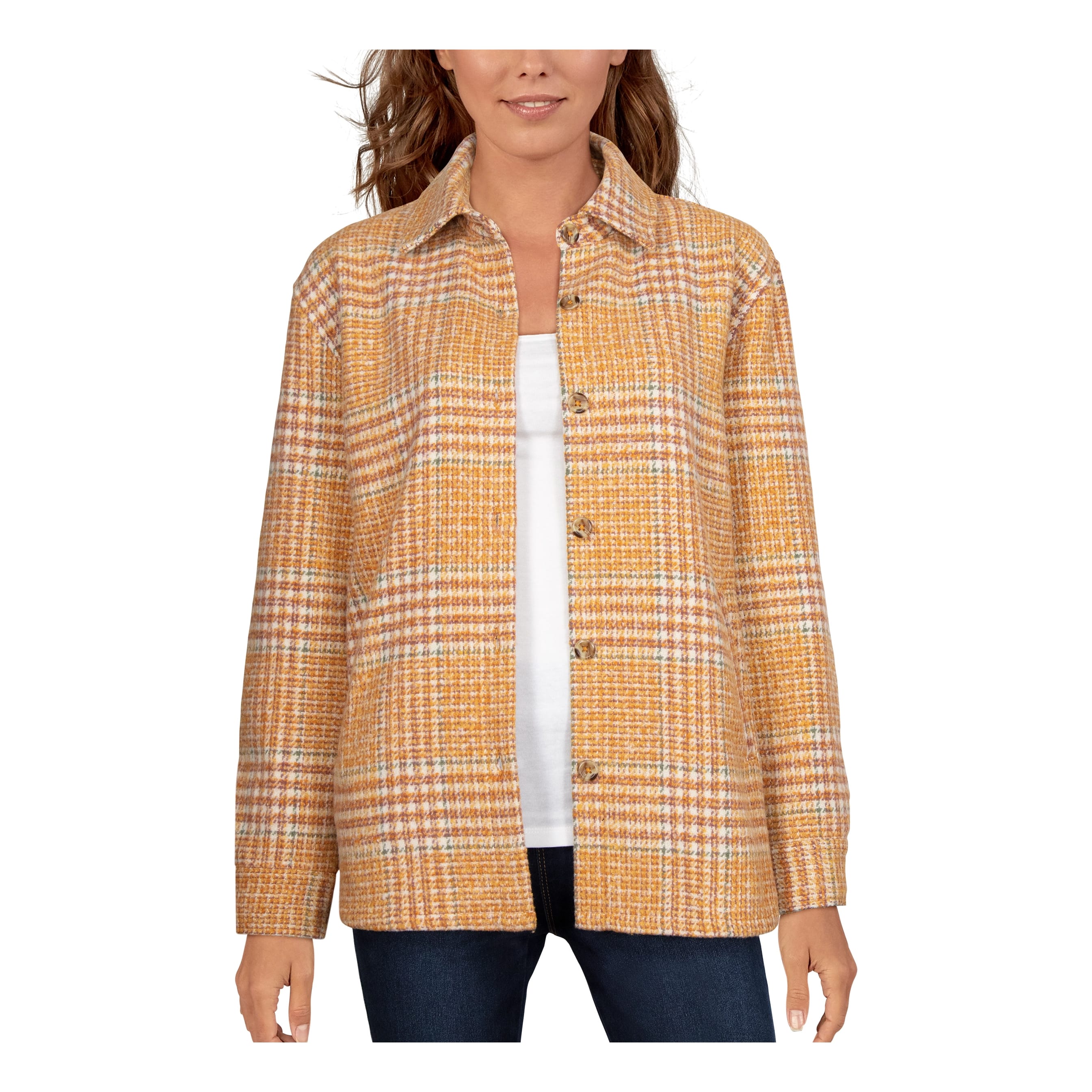 Natural Reflections® Women’s Plaid Shirt Jacket Cabela's Canada