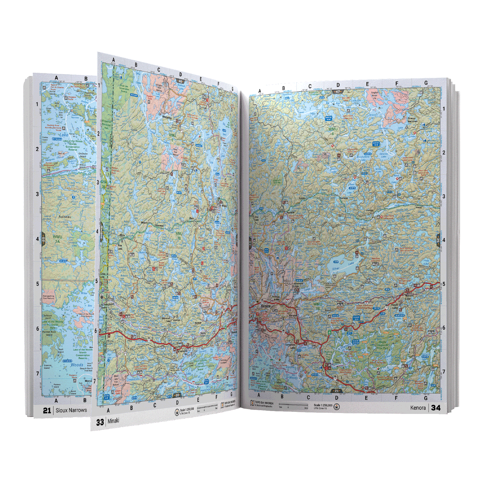 Backroad Mapbook Northwestern Ontario 5th Edition | Cabela's Canada