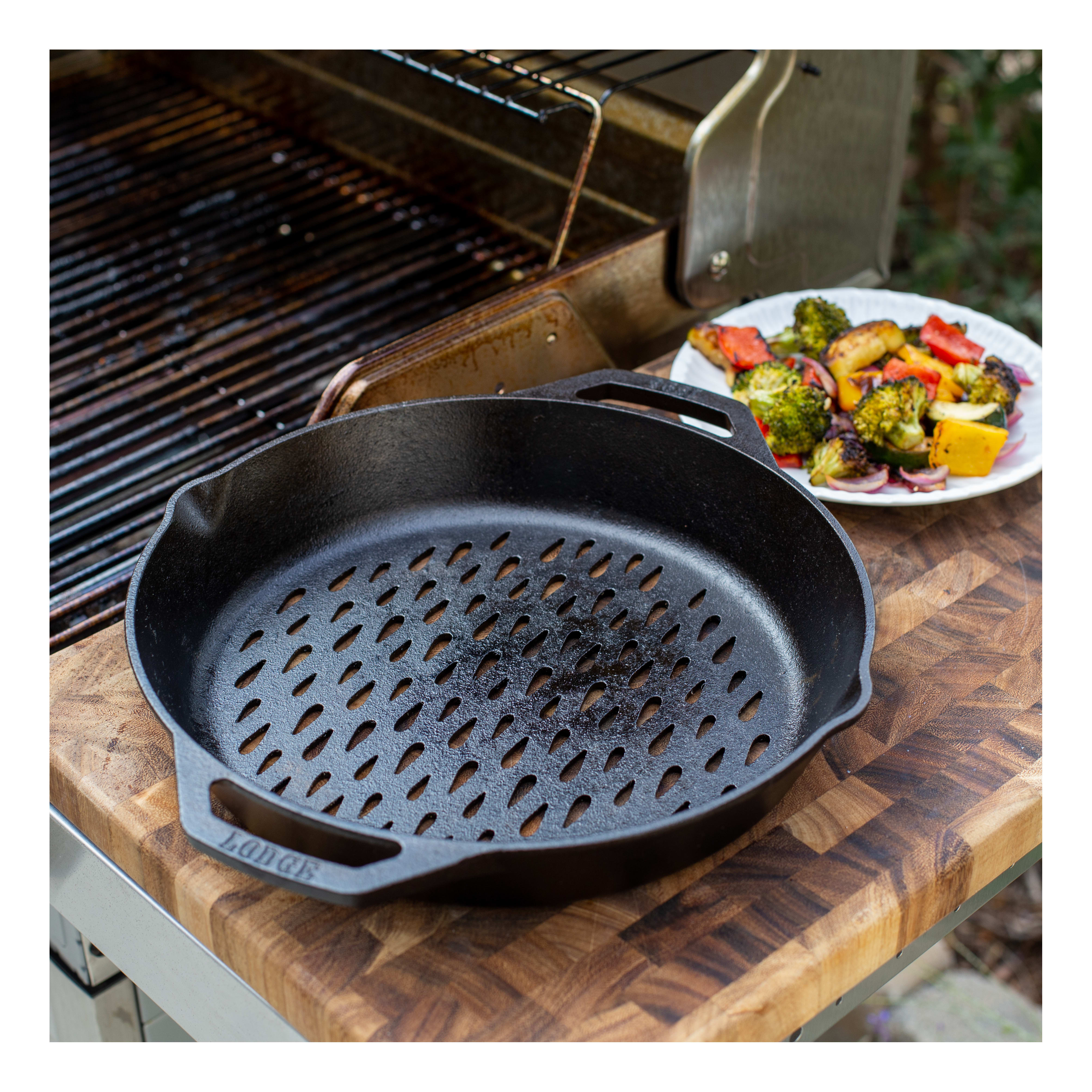 Lodge® 12" Dual Handle Grilling Basket Cabela's Canada