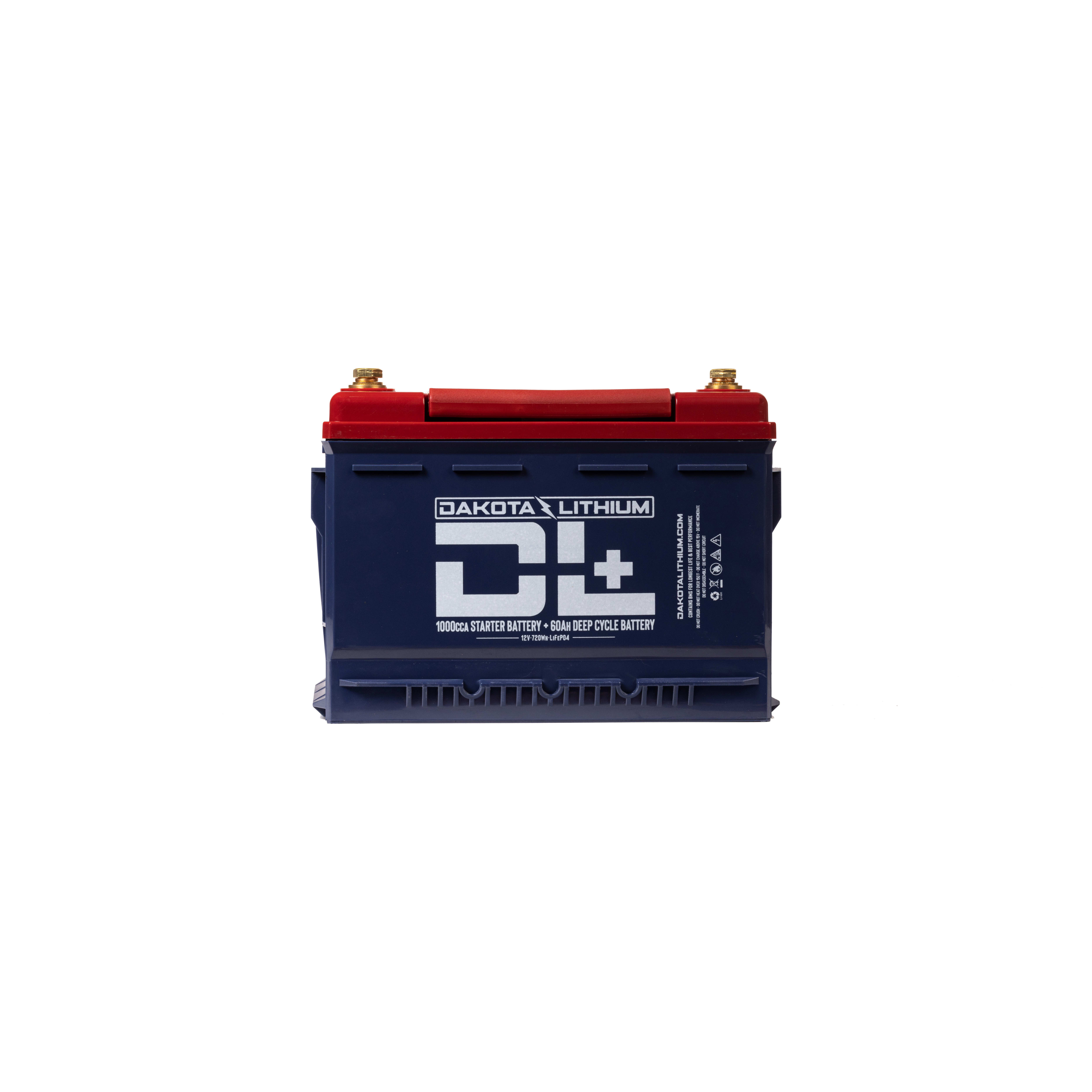 Dakota Lithium Dual Purpose 12V 60AH Battery and Charger Cabela