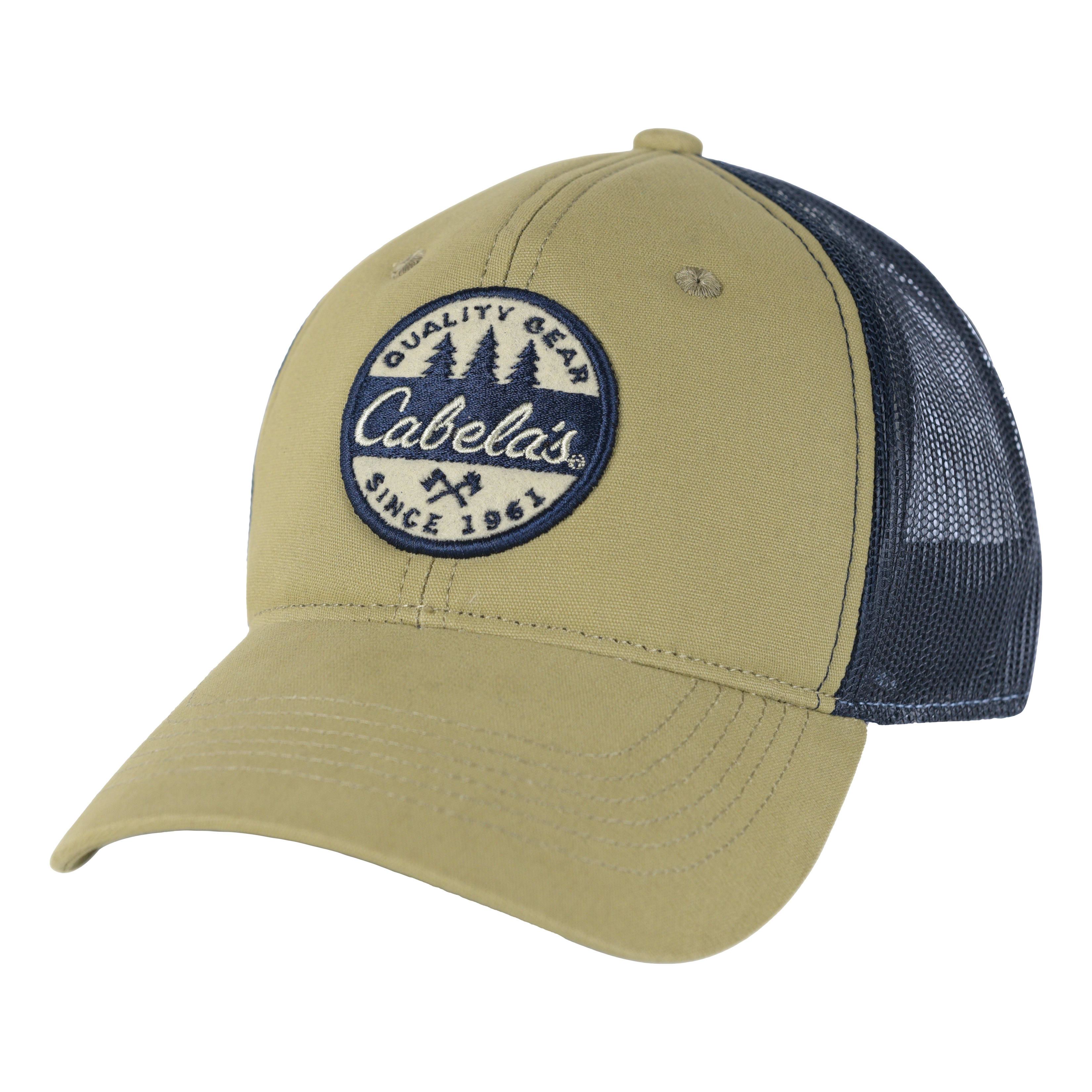 Cabela’s Men’s 6-panel Khaki Axe Meshback Cap 