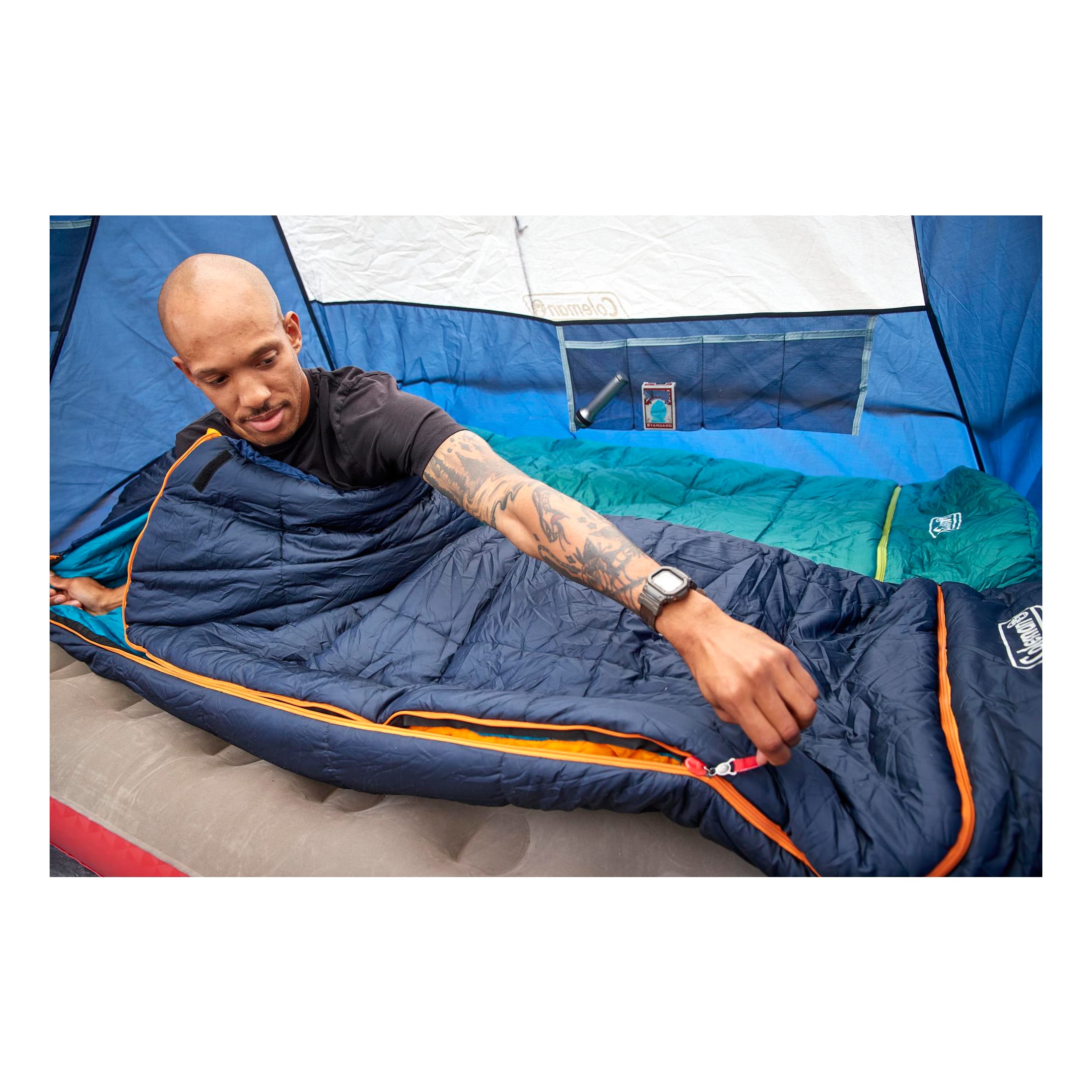Coleman® Big Bay™ -6°C Big & Tall Contour Sleeping Bag