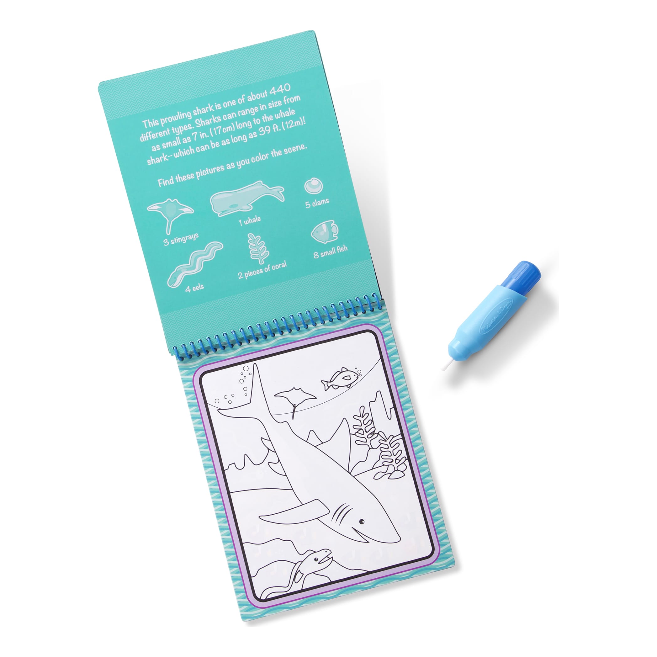 Melissa & Doug® Water WOW! Colouring Book Under the Sea Cabela's Canada