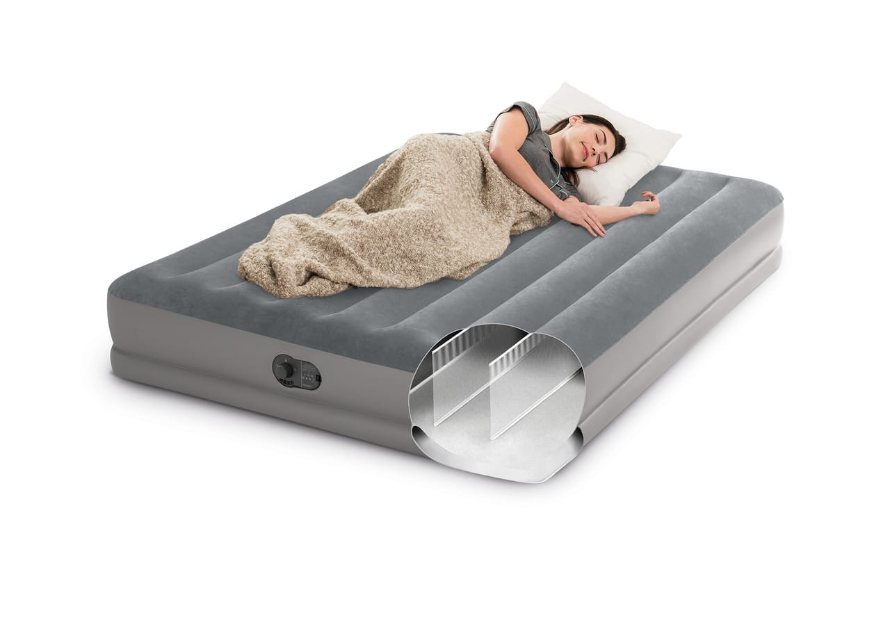 Intex® Queen Dura-Beam Airbed with USB Pump | Cabela's Canada