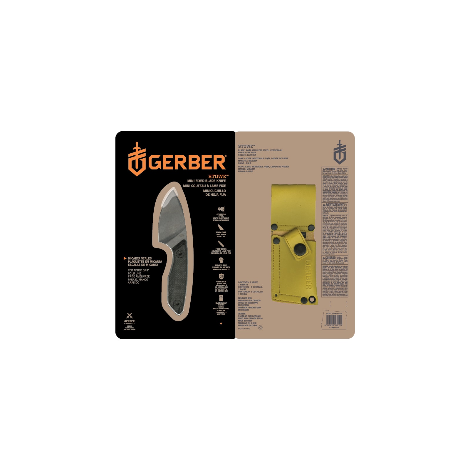 Gerber® Stowe Fixed Blade Knife Cabela's Canada