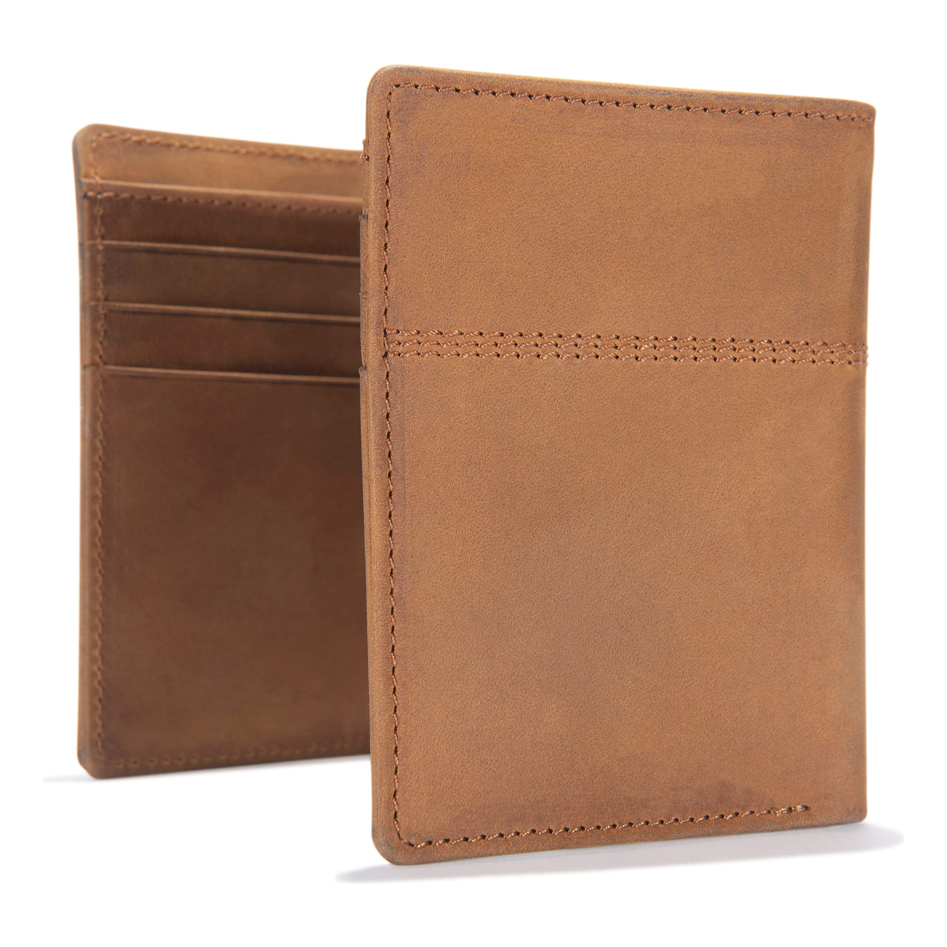 Carhartt® Saddle Leather Trifold Wallet Brown Cabela's Canada