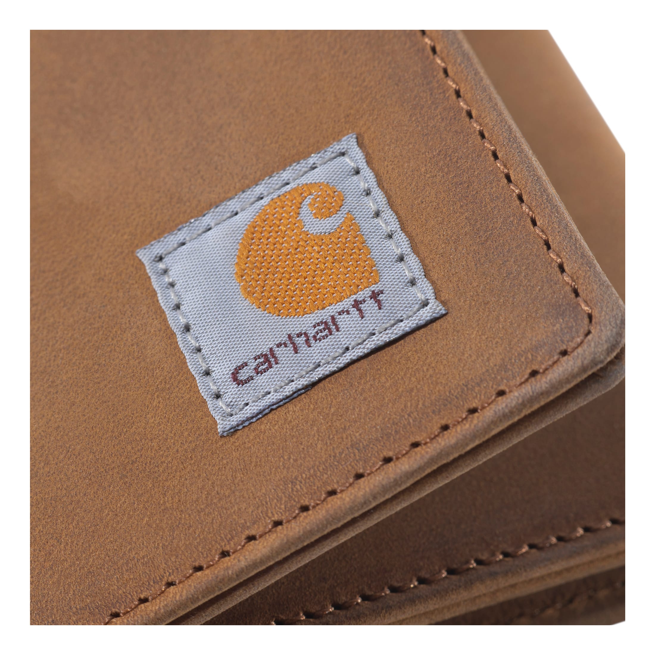 Carhartt® Saddle Leather Trifold Wallet Brown Cabela's Canada