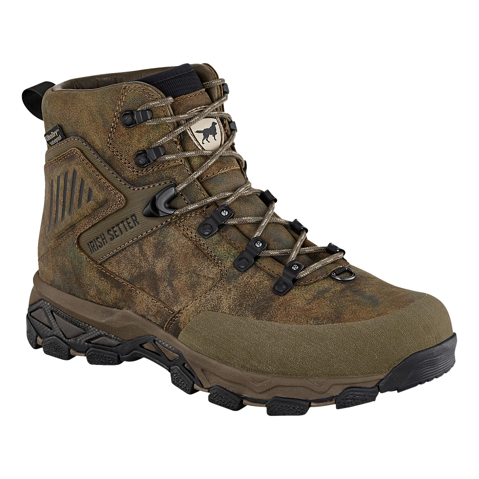 Irish Setter® Men’s Pinnacle 7inch Waterproof Leather Field Camo Boot