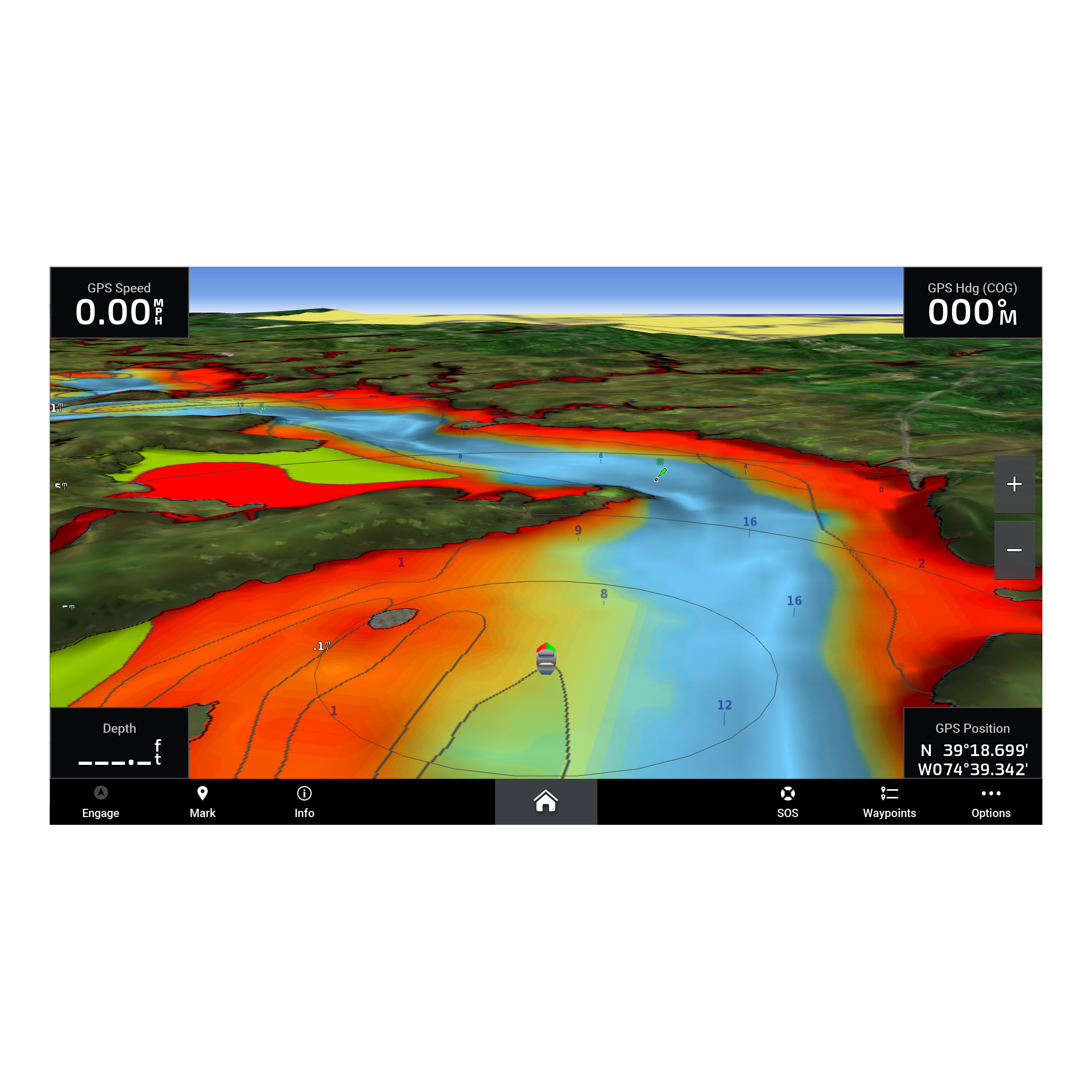 Garmin® Navionics® Vision+ Cartography microSD™ Card Canada and