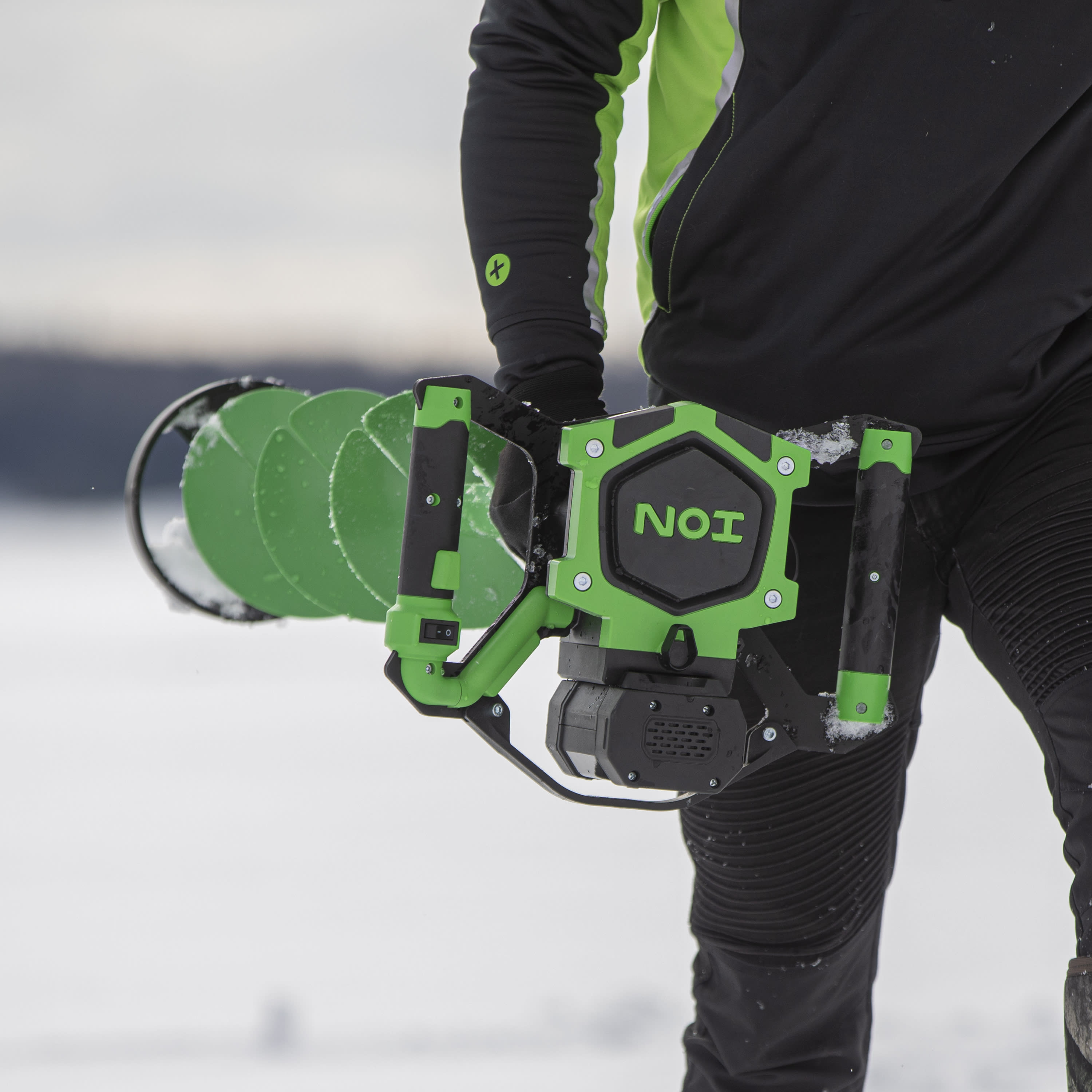 ION® Alpha Plus Ice Auger with two batteries Cabela's Canada