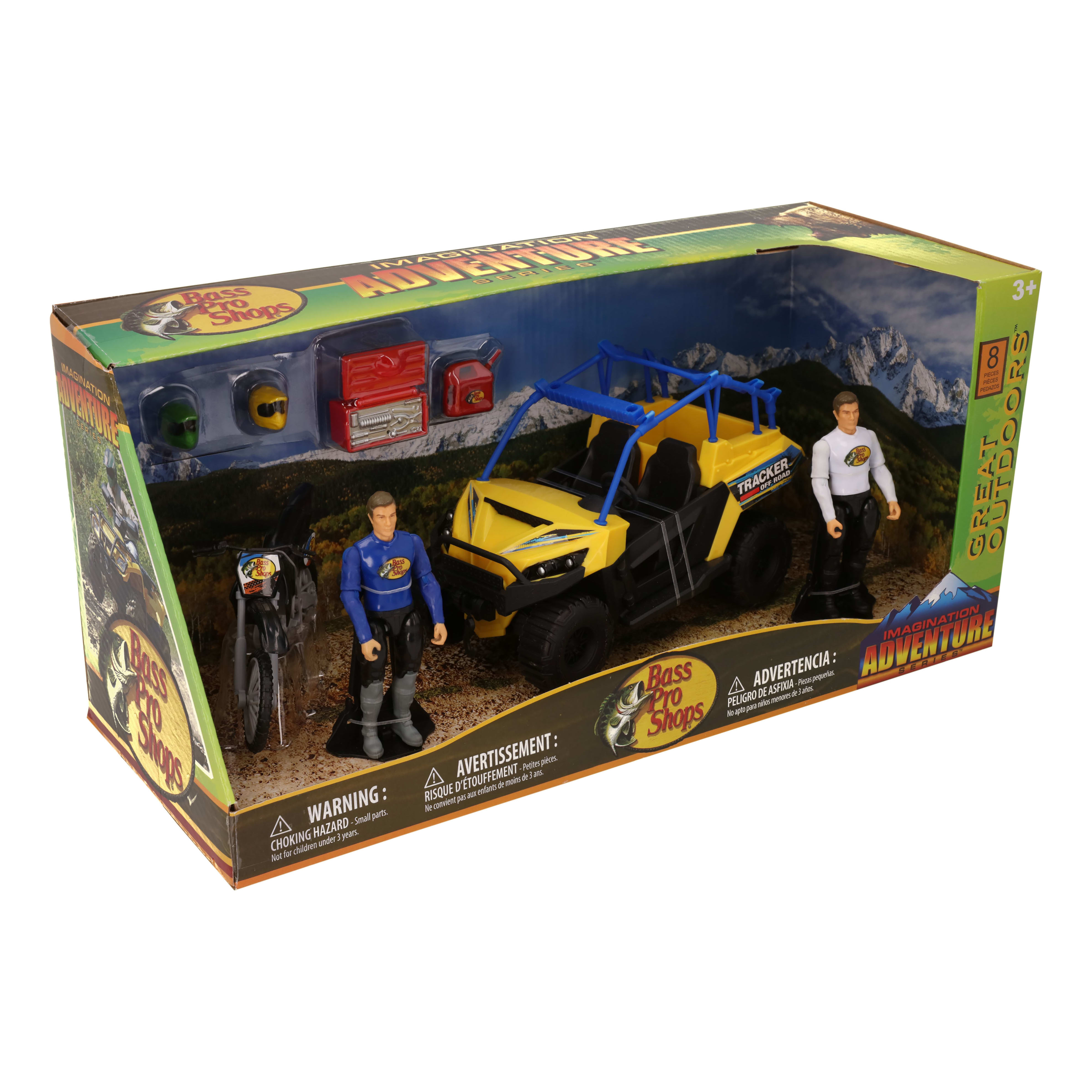 Bass Pro Shops® Imagination Adventure SidebySide Play Set Cabela's