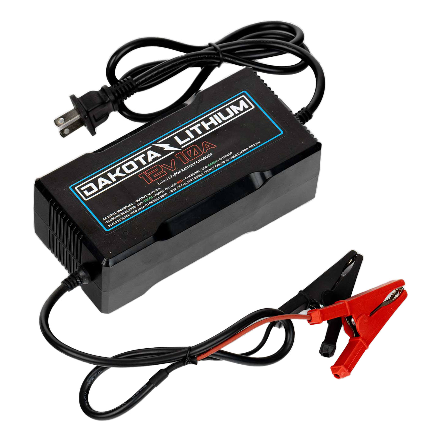 Dakota Lithium 12V 10A Battery Charger Cabela