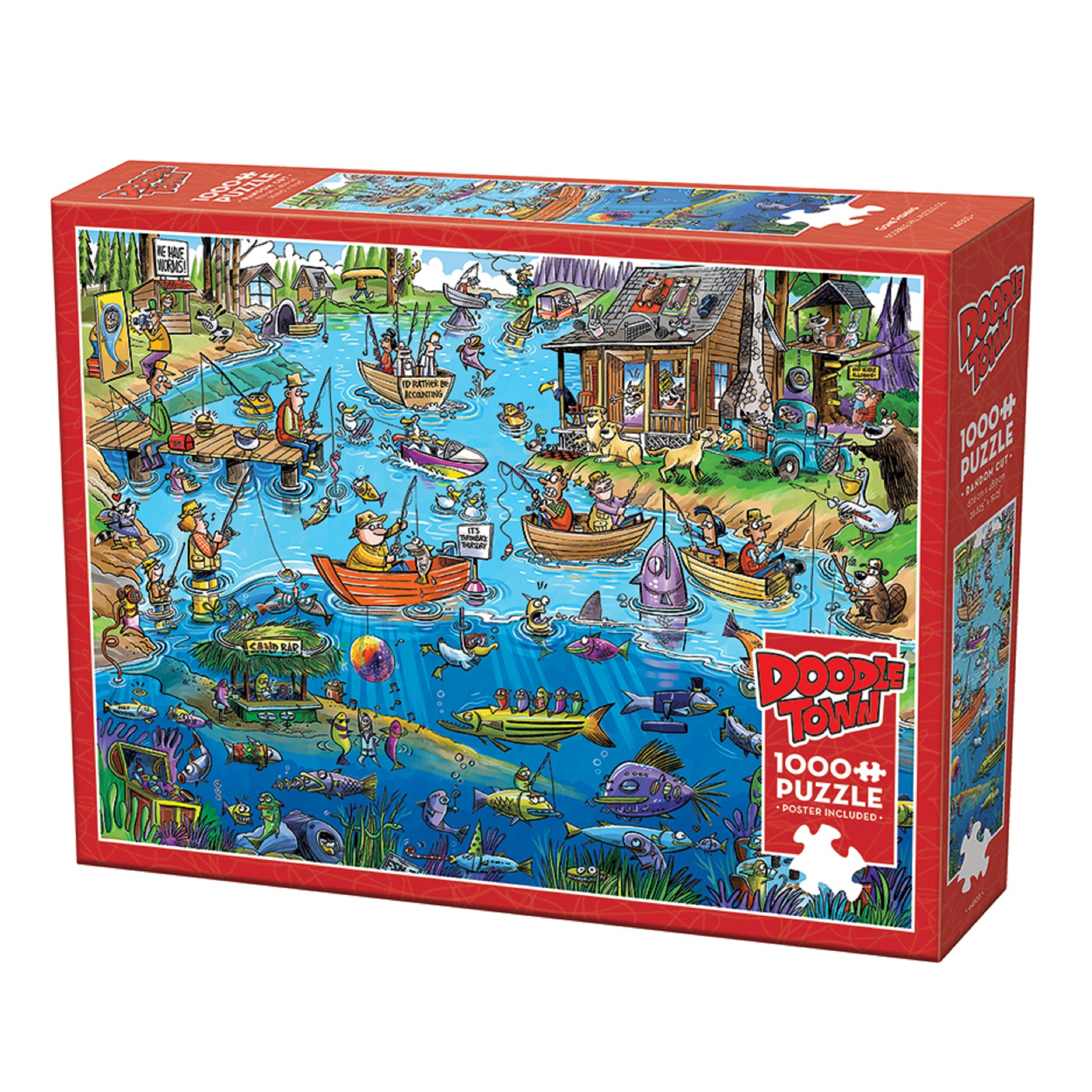 Cobble Hill Gone Fishing 1000 Piece Puzzle Cabela's Canada
