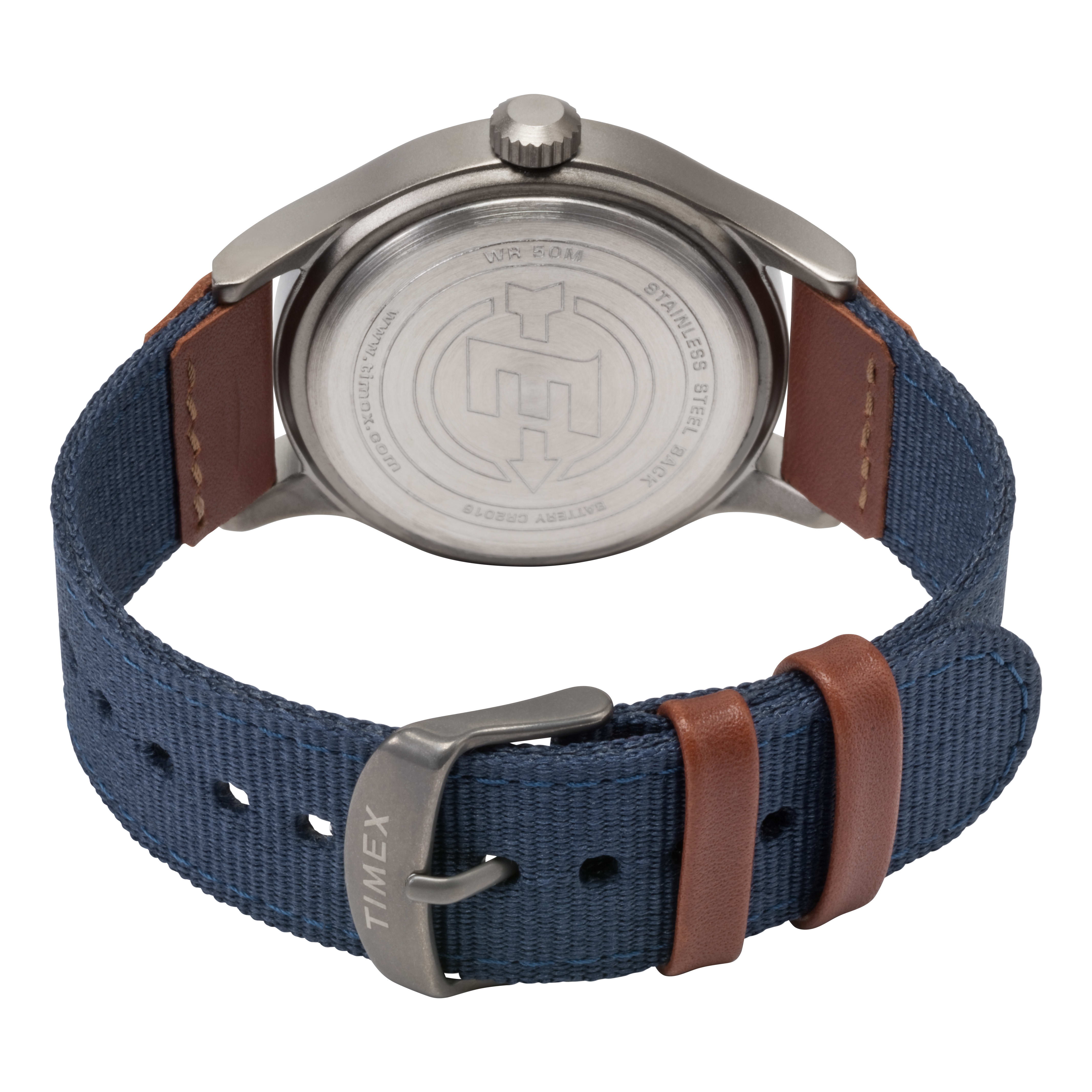 腕時計 タイメックス メンズ Timex Men´s Expedition Scout 40mm Quartz Leather Strap ...