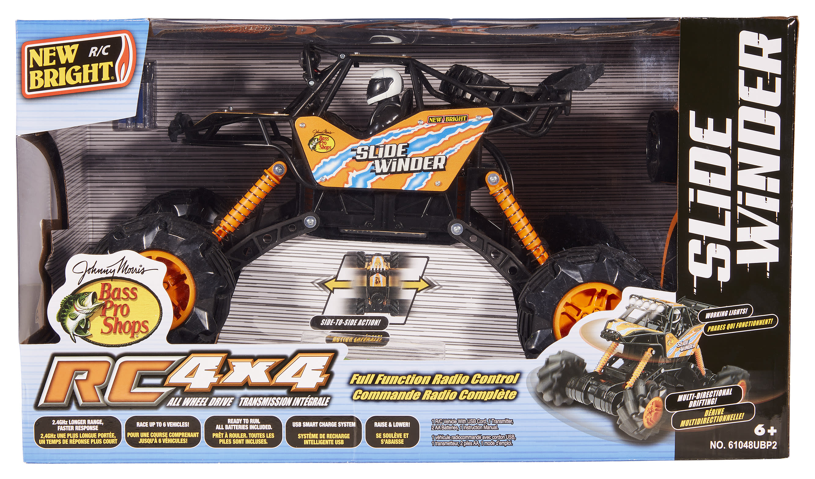 Bass Pro Shops® 4x4 Slide Winder 1:10 Remote-Control Vehicle | Cabela's ...