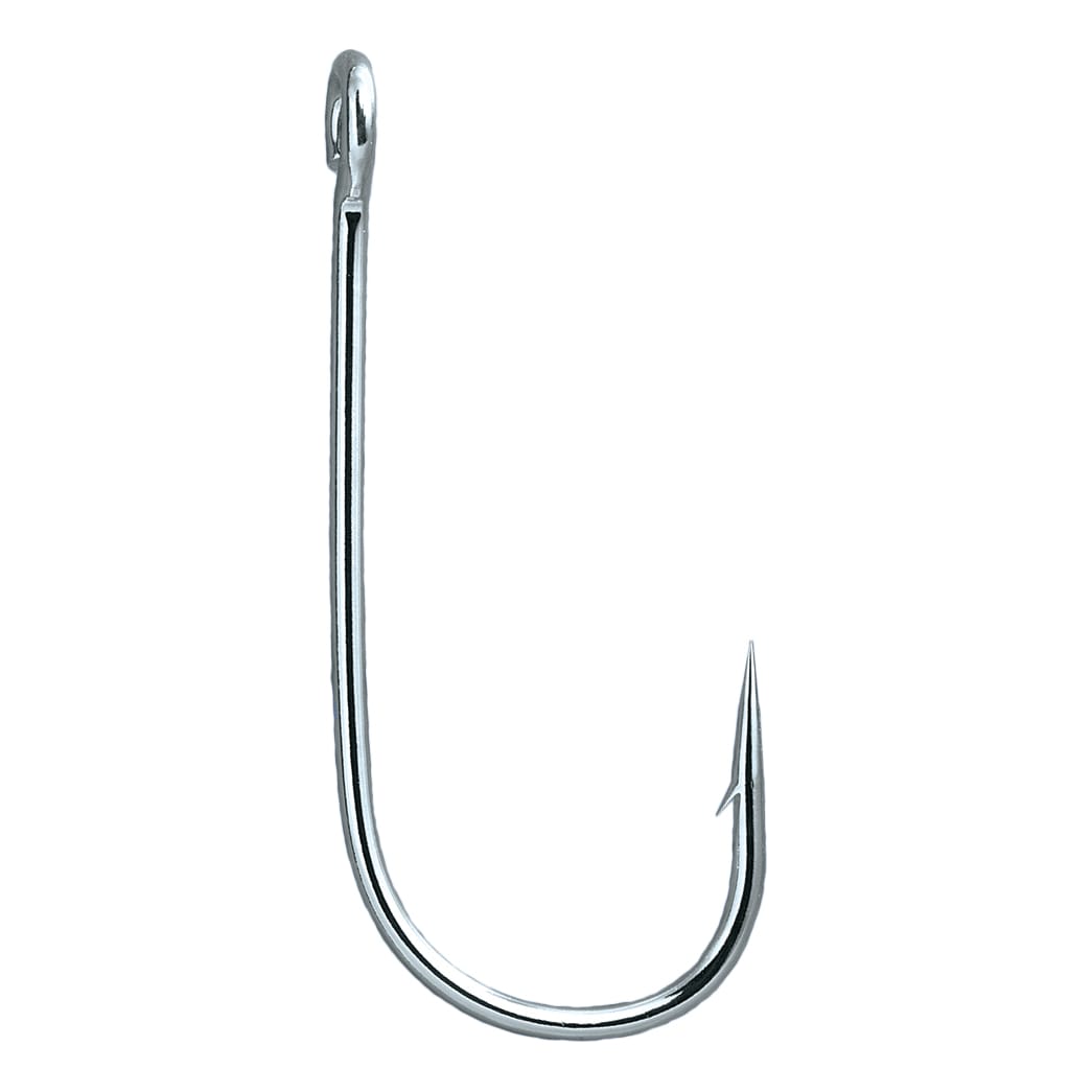 50 Pack Matzuo Black Sickle Open Eye Siwash Fishing Hooks - Size 4/0
