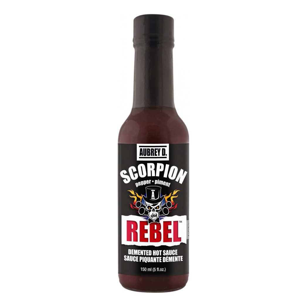 Aubrey D. Rebel Scorpion Pepper Super Hot Sauce Cabela's Canada