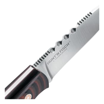 CRKT® Hunt 'N Fisch Fixed-Blade Knife - Friction Groves