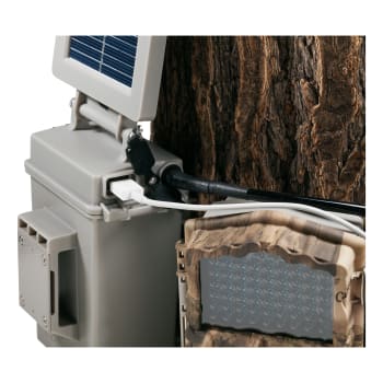 Cabela's External Battery Box with Solar Panel - USB Outlet