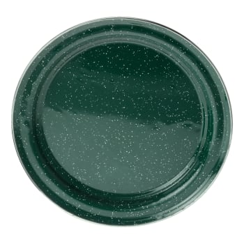 GSI Outdoors Stainless Green Pioneer Enamel Plate