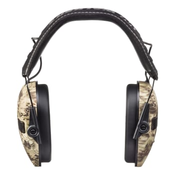 Walker’s® Razor Kryptek™ Camo Electronic Muffs - Front View