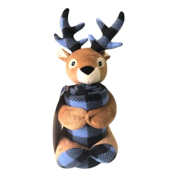 Bass Pro Shops® Stuffed Animal with Fleece Blanket - Deer