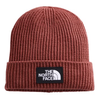 The North Face® Men’s TNF™ Logo Box Cuffed Beanie - Brick House Red