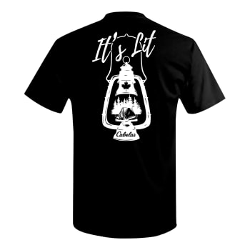 Cabela’s Men’s It’s Lit Logo Short-Sleeve T-Shirt