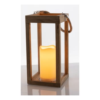 White River™ Home Glass Lantern - Small