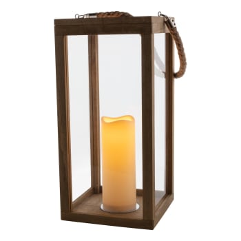 White River™ Home Glass Lantern - Large