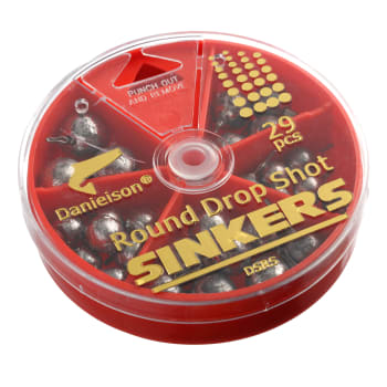 Danielson 29-Piece Sinker Selector -  Round Drop Shot