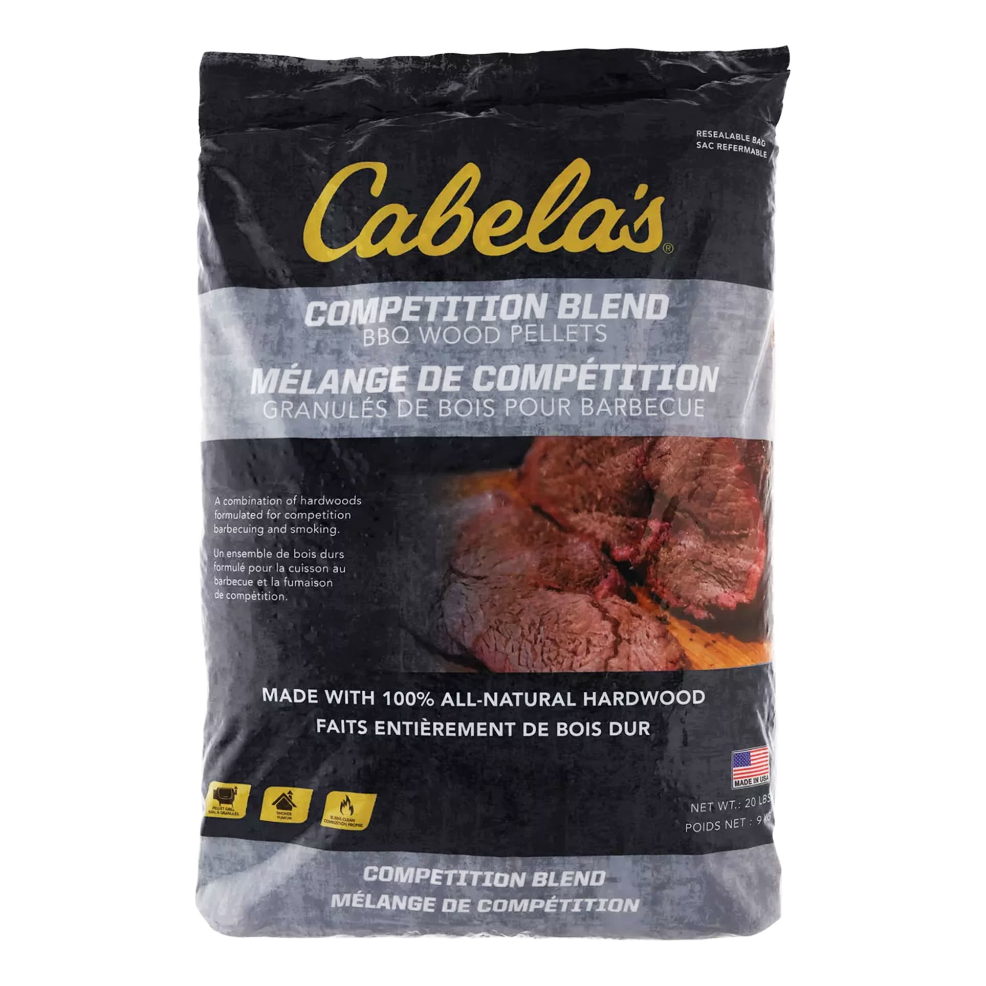 Cabela's wood pellets top