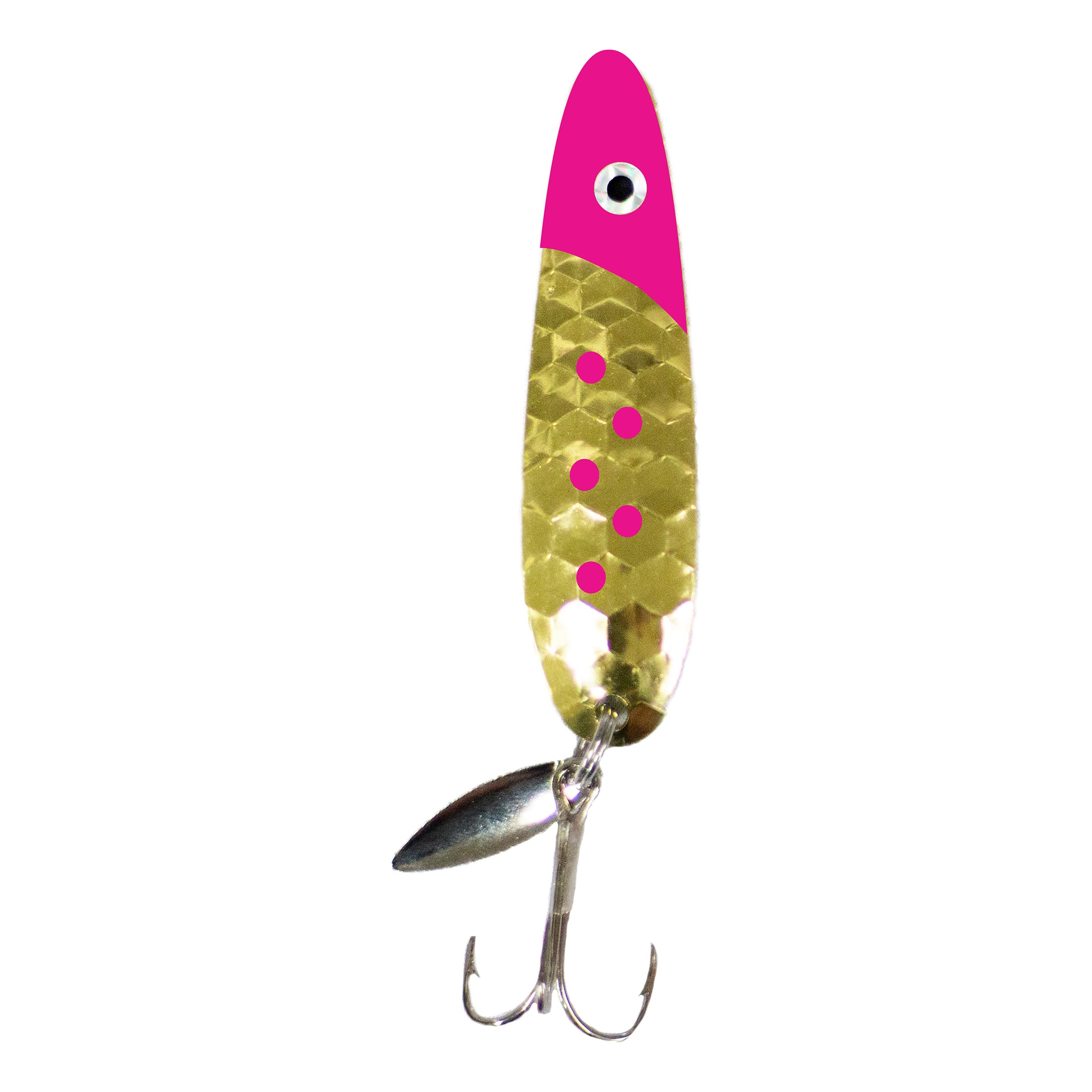 Pelican Lures Flutter/Trolling Spoons - Gold/Pink