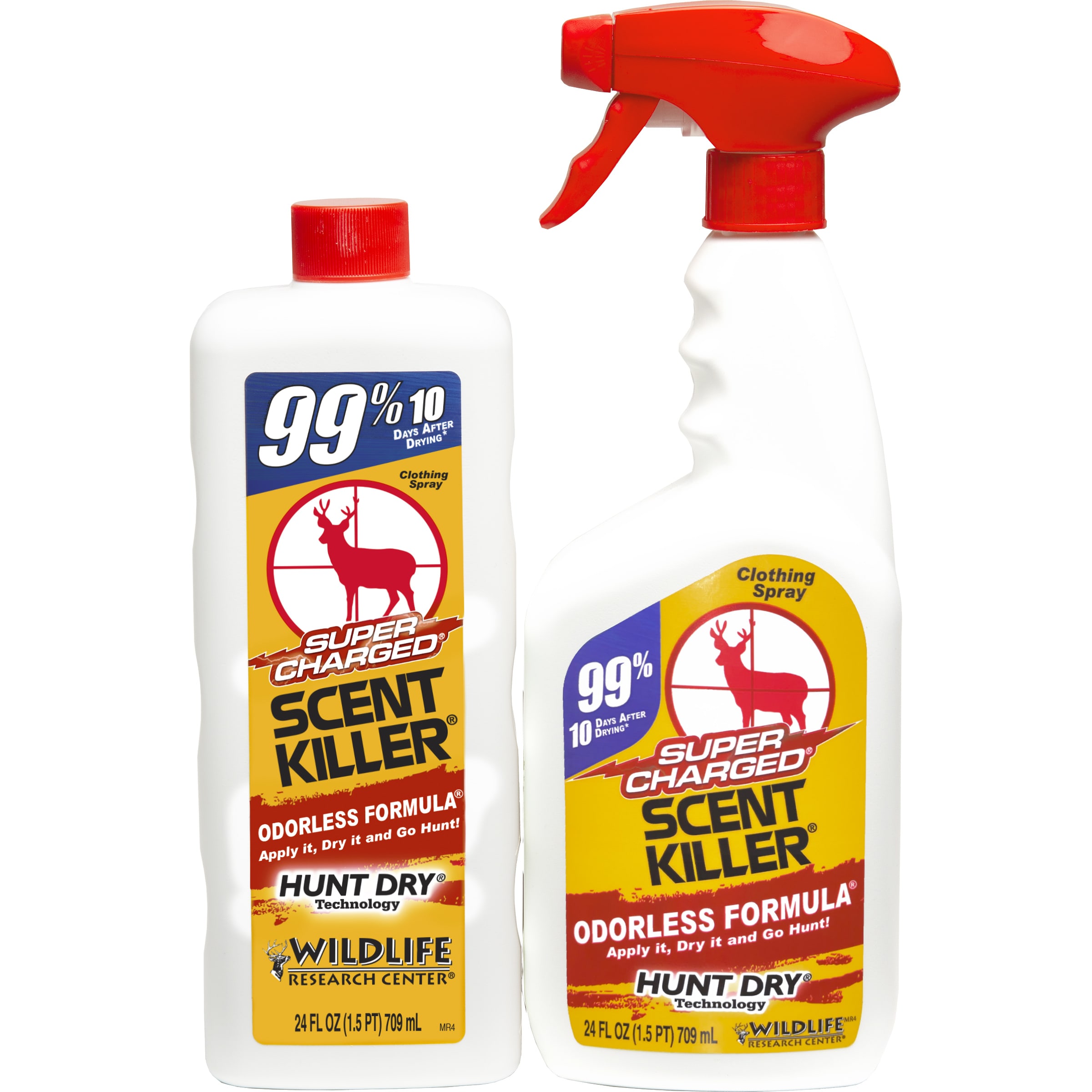 Wildlife Research Center® Super Charged Scent Killer® Spray - 24/24 Combo