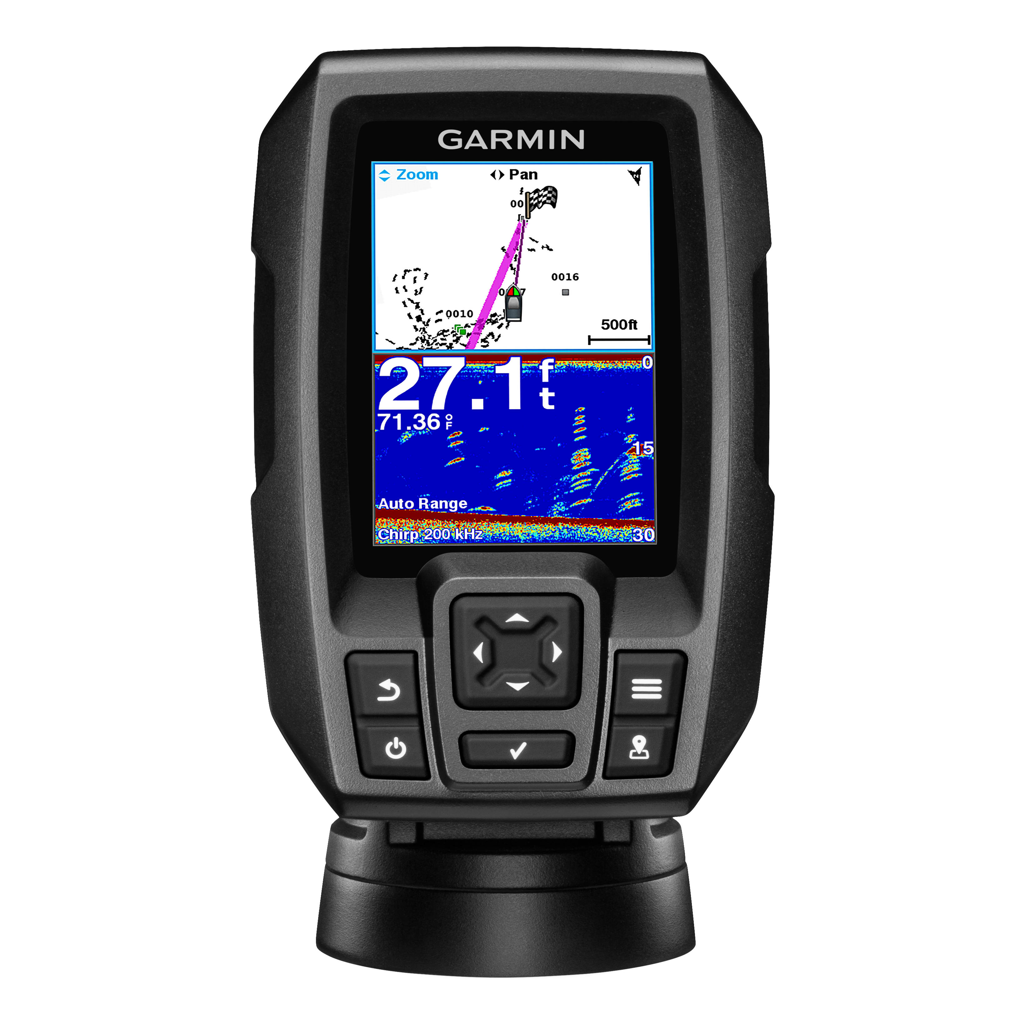  Garmin Striker Vivid 7cv, Easy-to-Use 7-inch Color