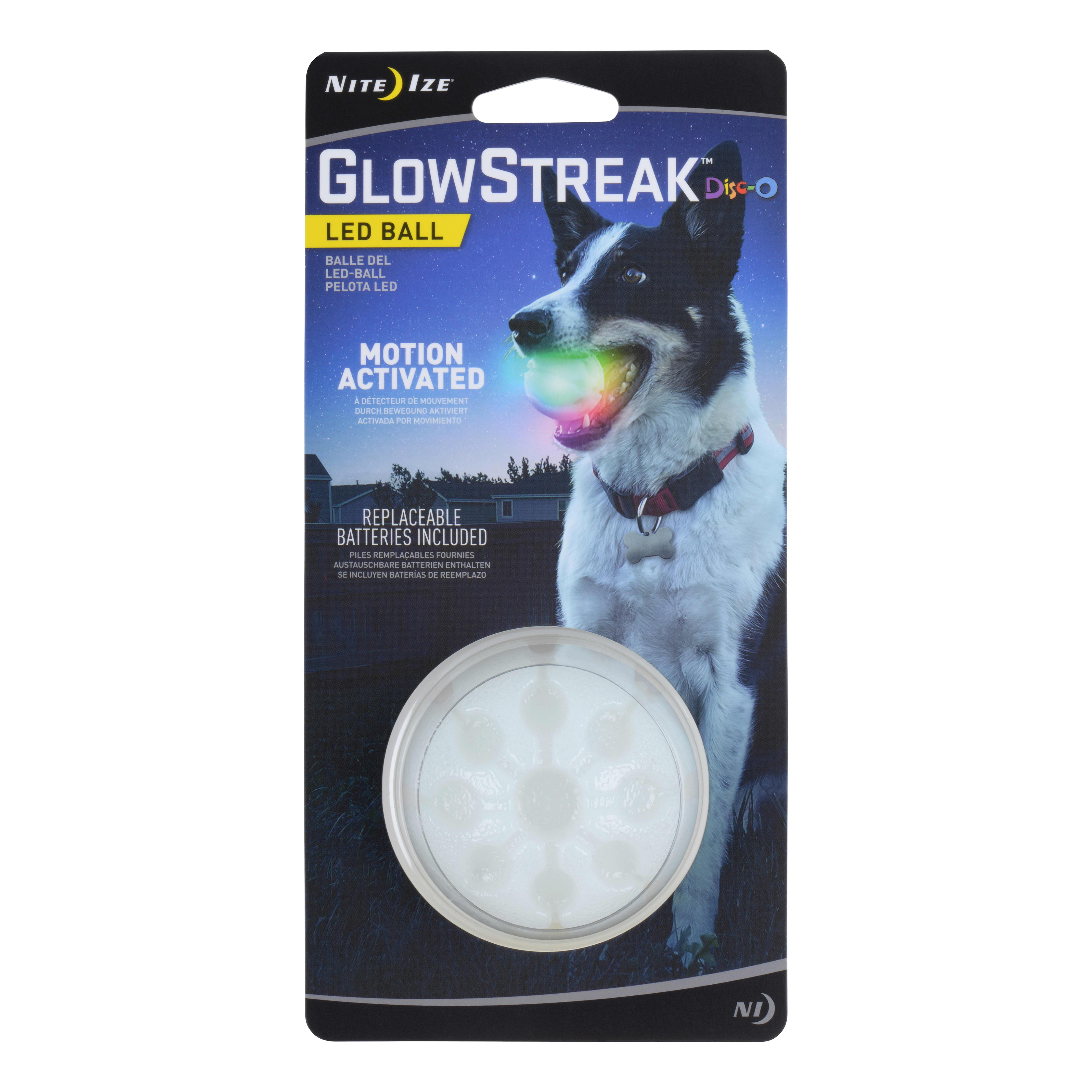 Nite Ize® GlowStreak™ LED Ball - Disc-O