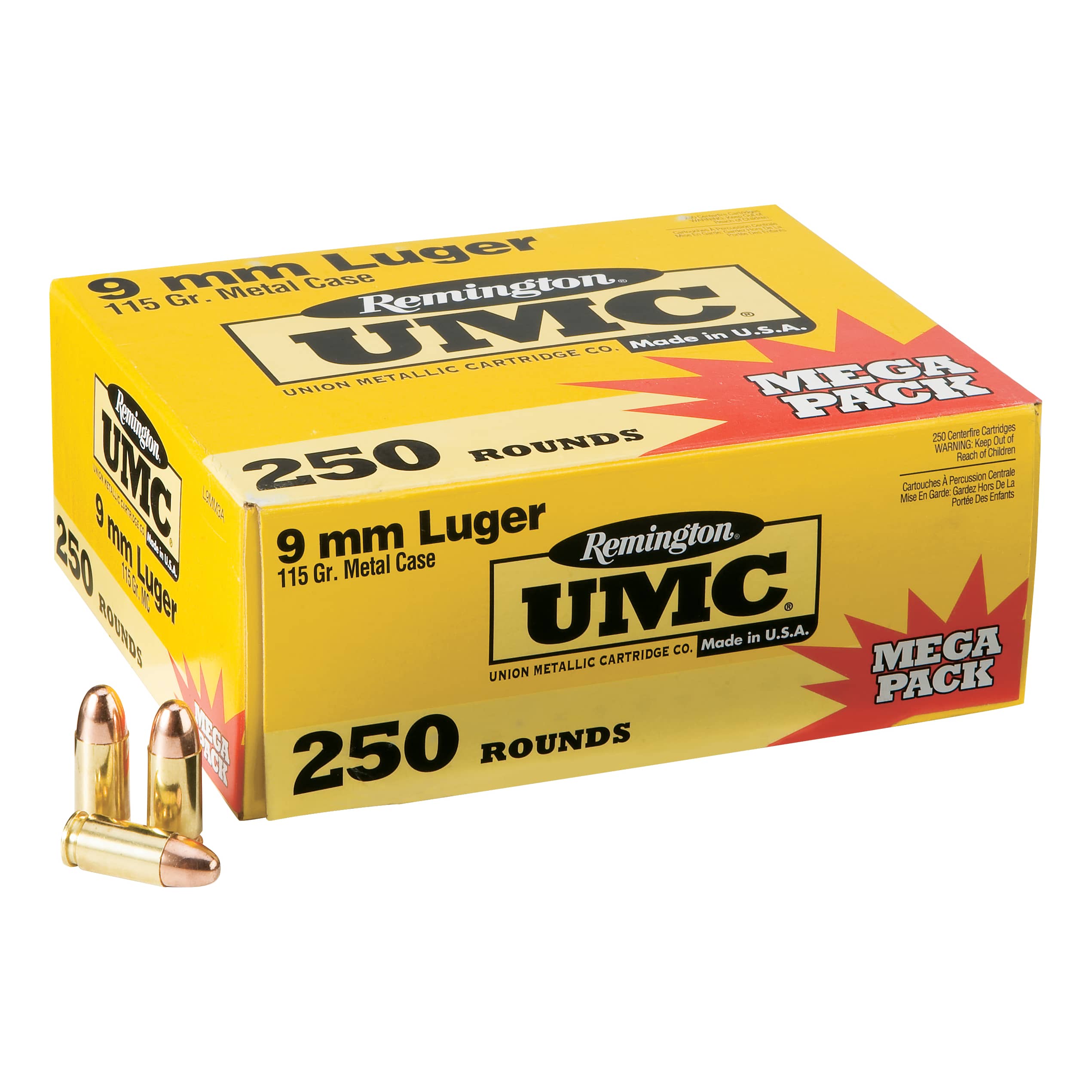 Remington® UMC Pistol Ammunition