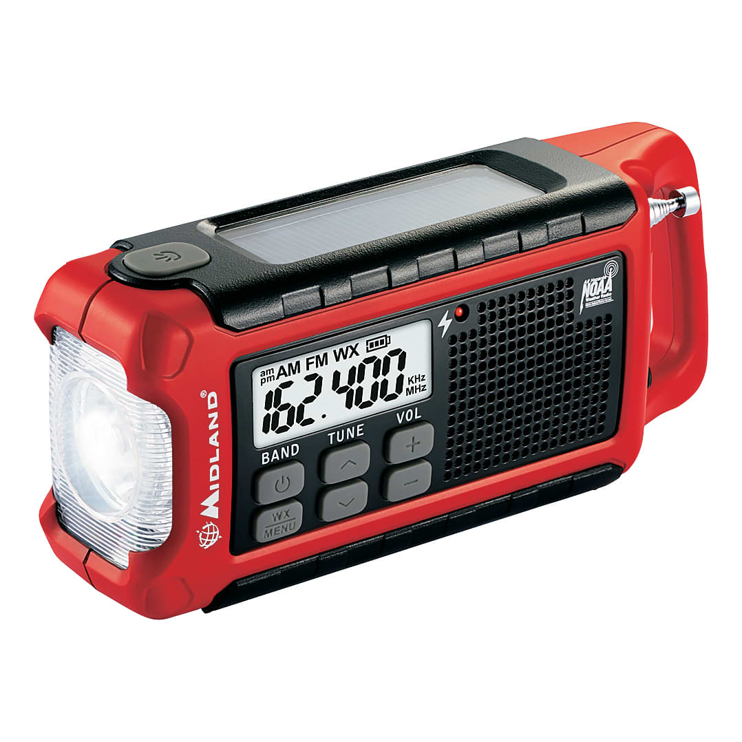 Midland® ER210 Emergency AM/FM/WX Radio
