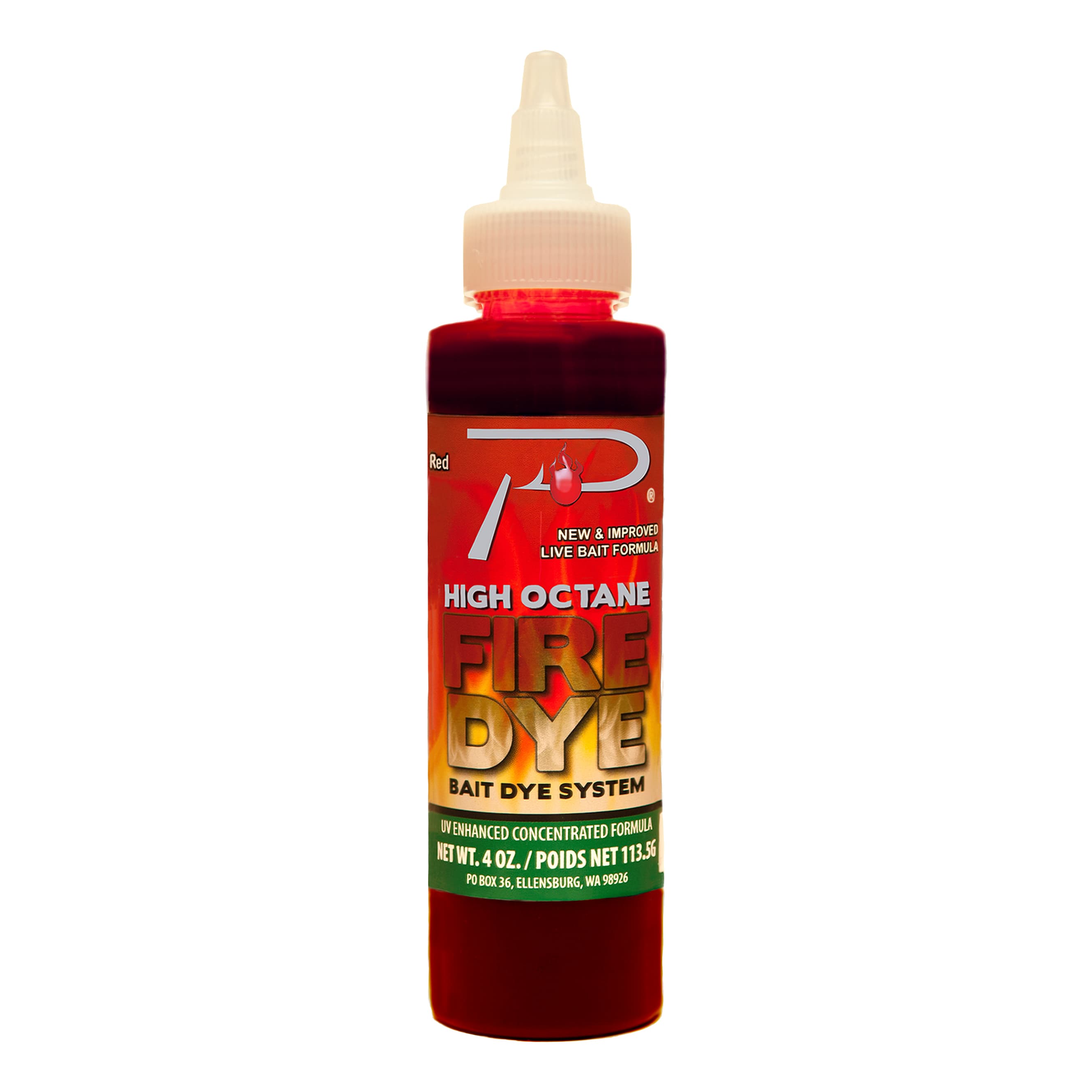 Pautzke Bait Co. Fire Dye Bait Die System - Red