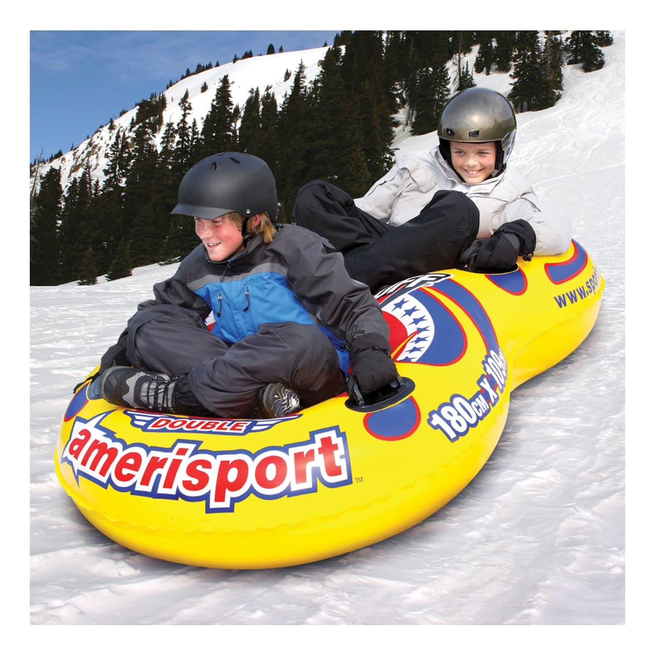SportsStuff® Amerisport™ Snow Tube - Two Person - In the Field
