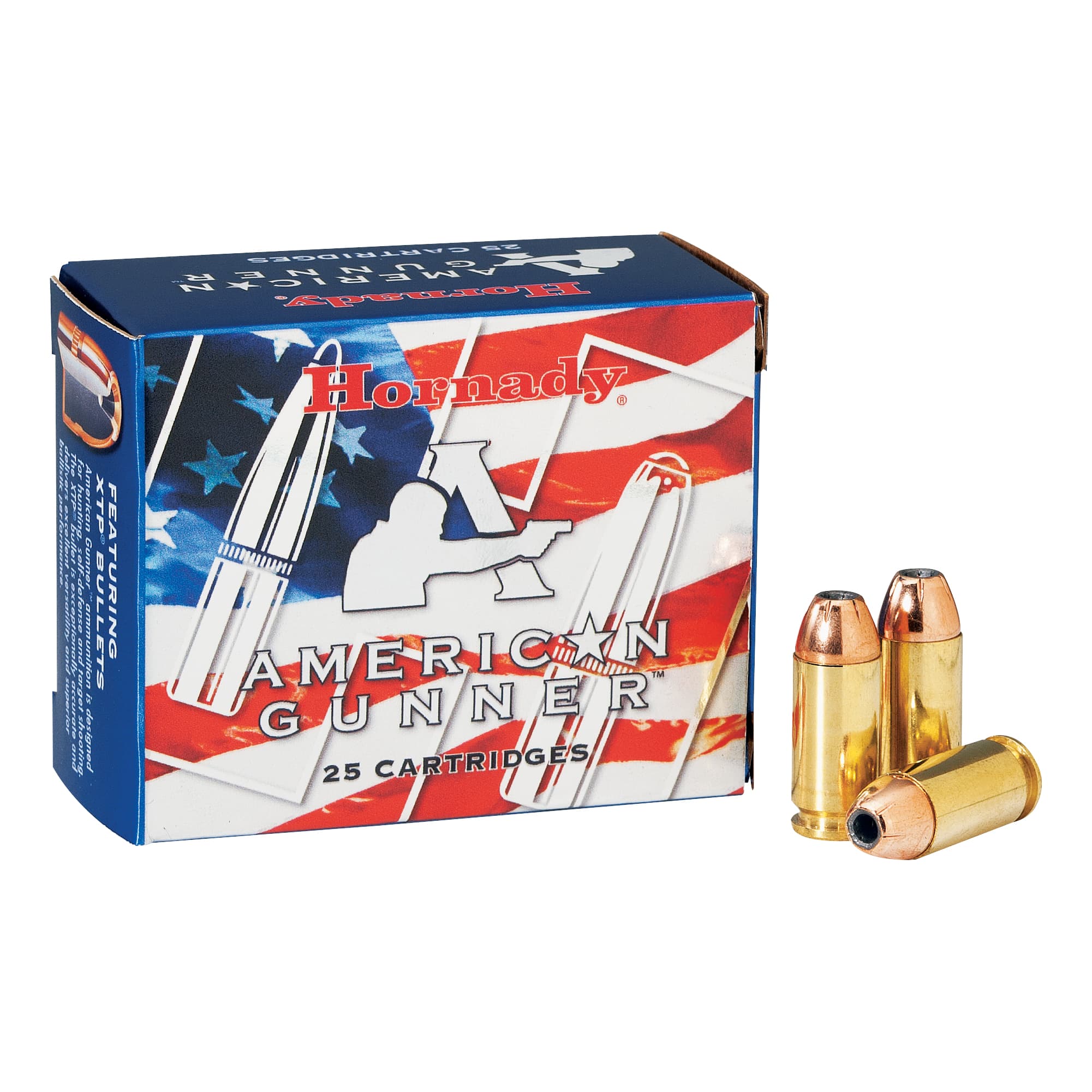 Hornady® American Gunner™ Handgun Ammunition