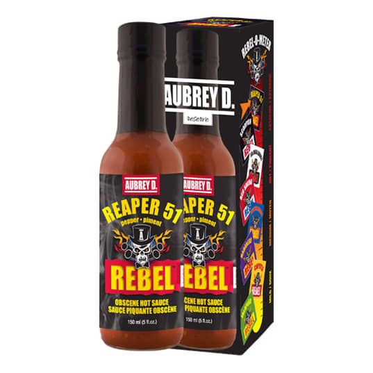 Aubrey D. Rebel Reaper 51 Hot Sauce